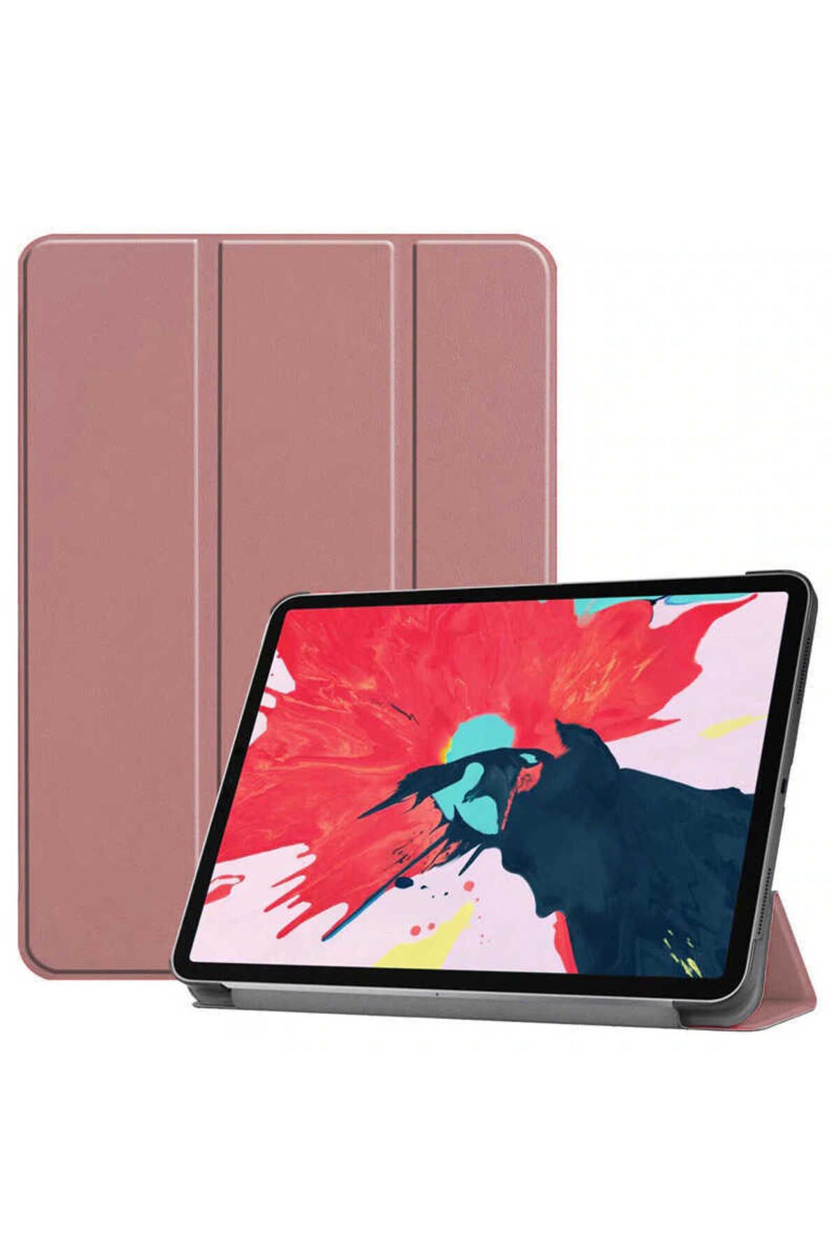 Tılsım Tekno iPad Air 11 2025 M3 TSTK Smart Cover Standlı 1-1 Kılıf - Rose Gold