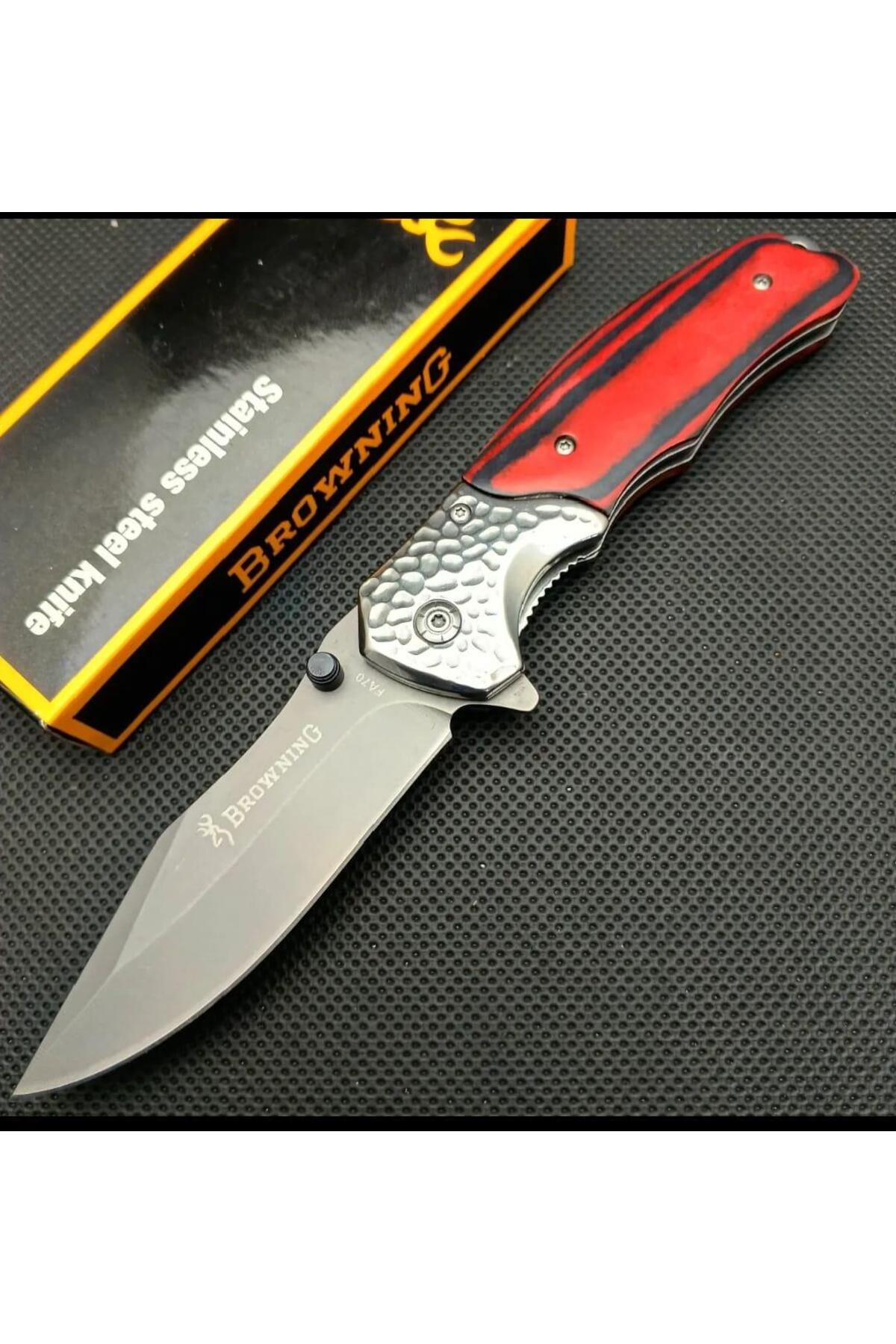 alsepeteavm Browning FA70 Ahşap Kabze Kamp Çakısı