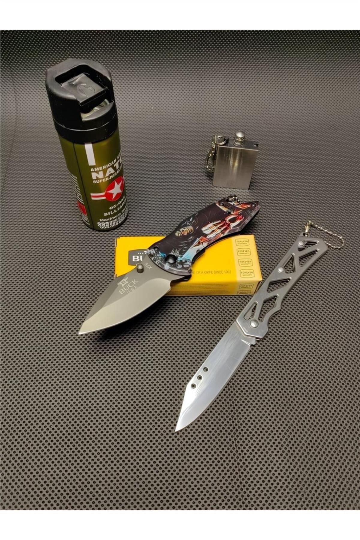 alsepeteavm 12 cm buck marka çakı seti