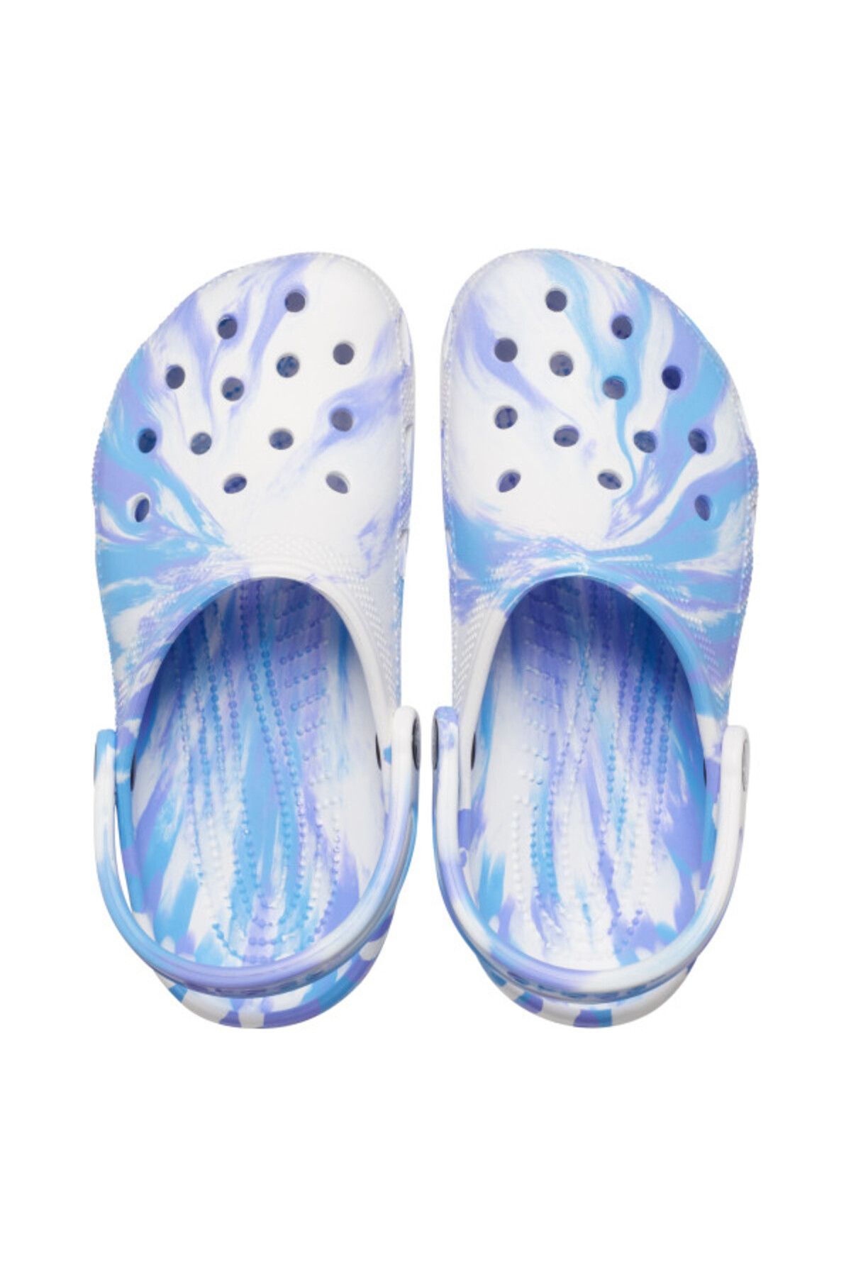 Crocs-Clogs Crocs Classic Marbled Clog 41-42 EU - M8/W10 US Multicolor - White/Oxygen 4