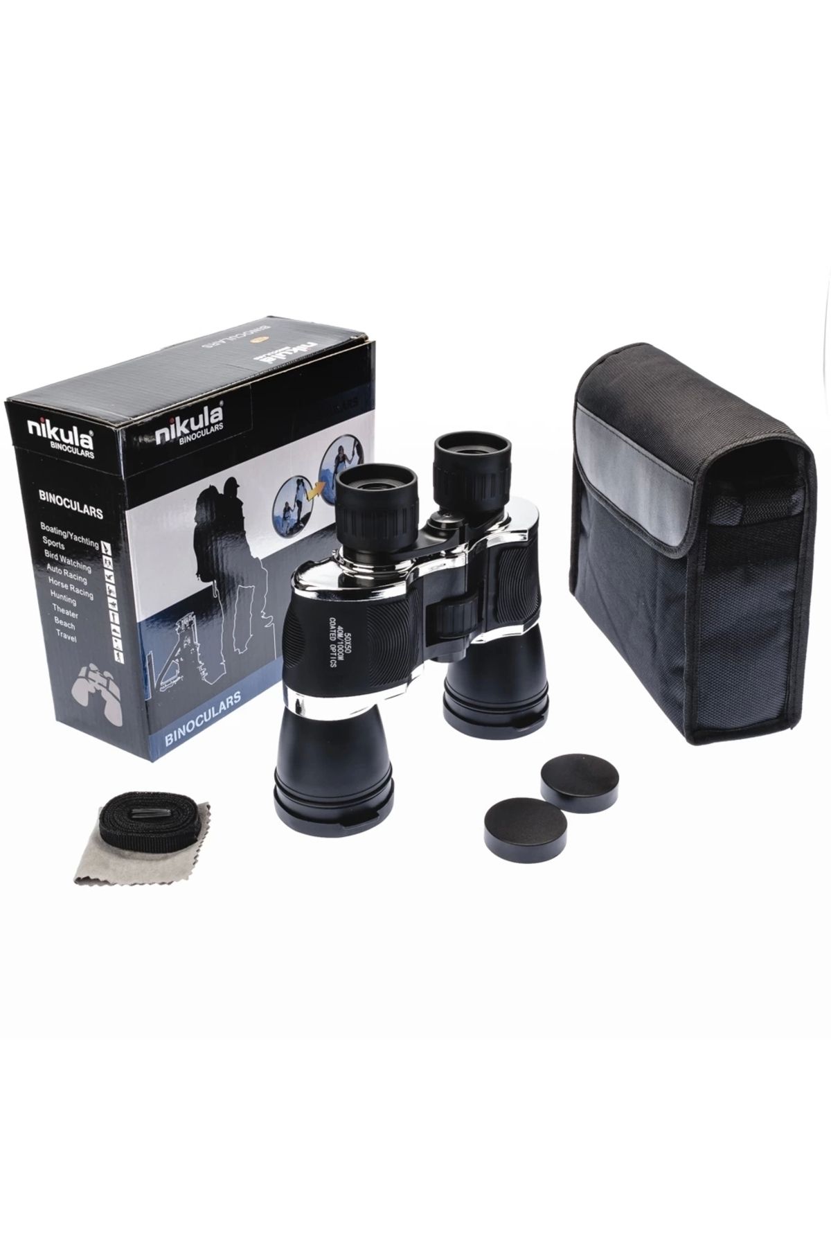 Yuba Avm 50x50 Metal Gövdeli, Kauçuk Kaplamalı Avcılık Gözetleme Dürbün