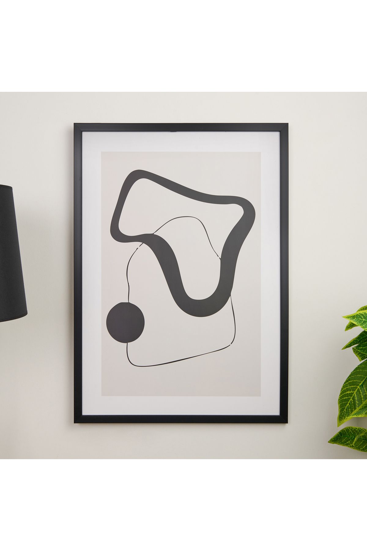 Evidea Deco Elegant Curves Tablo - 50x70 cm