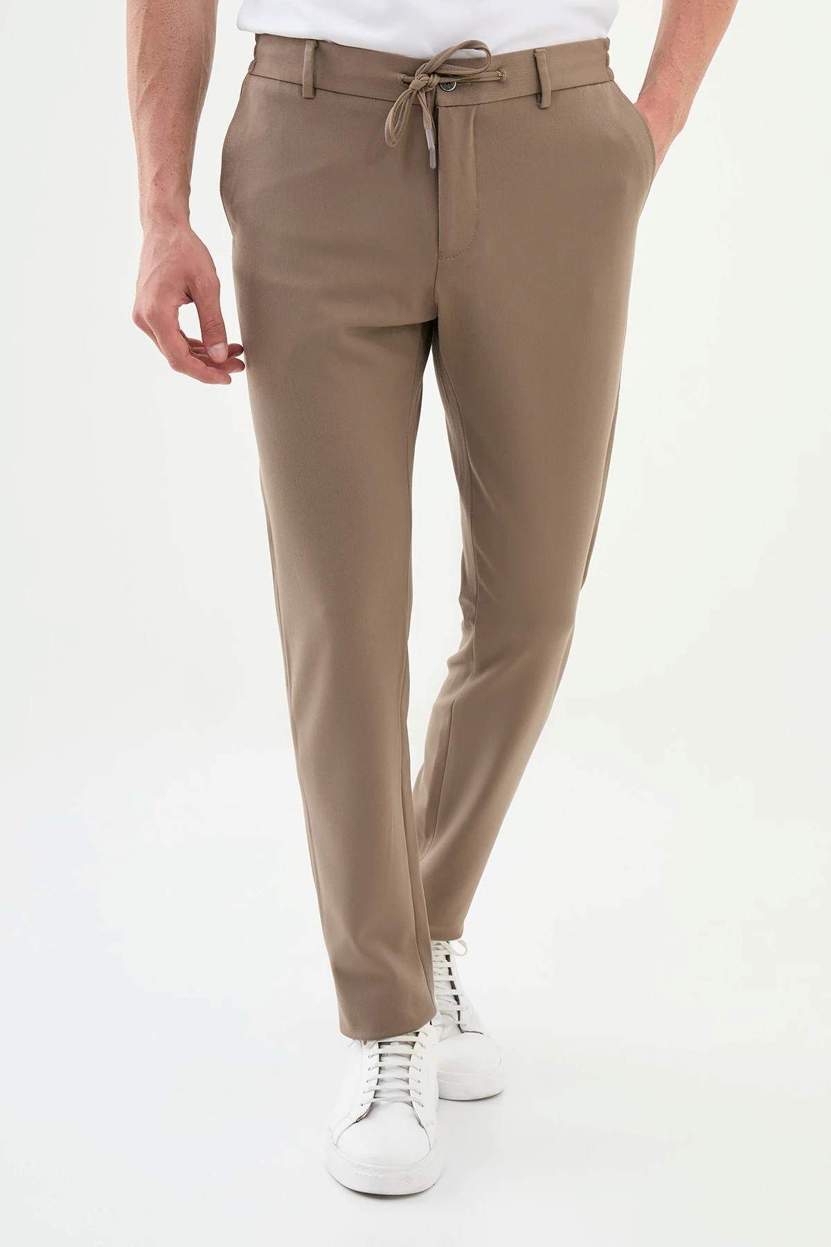 SERKAN SEVİNÇ SLİM FİT LASTİKLİ BEL JOGGER PANTOLON