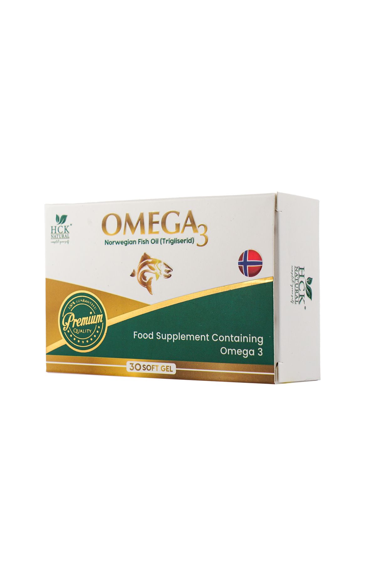HCK NATURAL Omega 3 30 Soft Gel - Blister