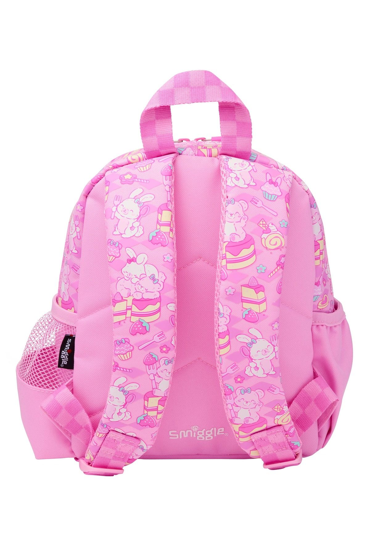 SMIGGLE-حقيبة ظهر للأطفال بحجم كبير مع لعبة قطيفة قابلة للإزالة على شكل أرنب 2