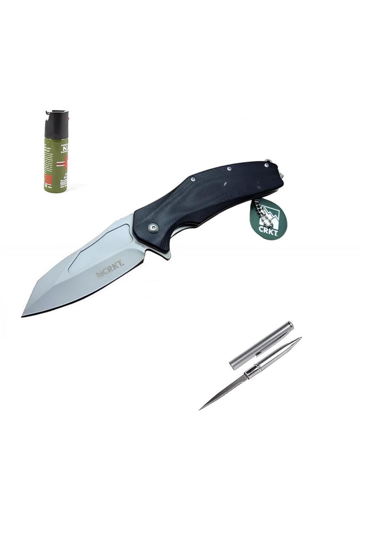 alsepeteavm Kişiye Özel Crkt Trilange Çakı TRI-8956-22 CM