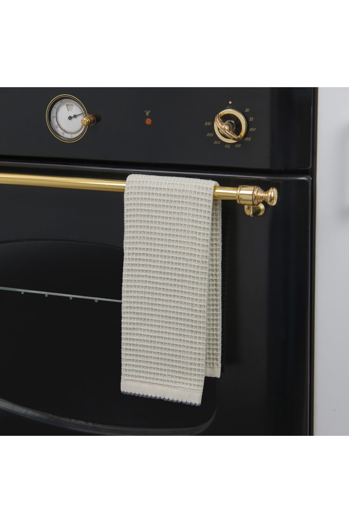 Evidea Soft Waffle Mutfak Havlusu - Mavi - 30x50 cm