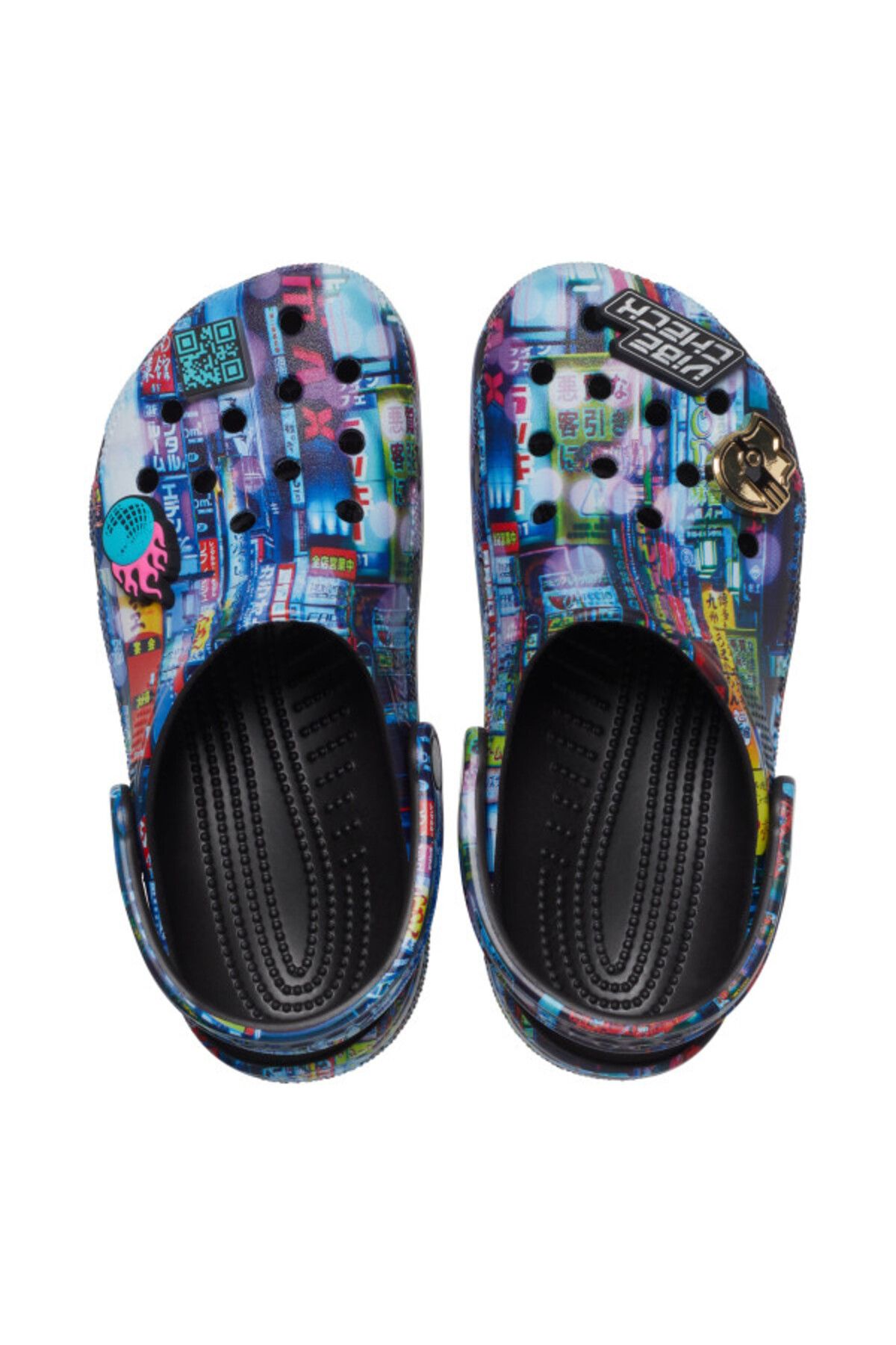 Crocs-Clogs Crocs Classic Cyber Nights Clog 38-39 EU - M6/W8 US Multicolor - Multi 5