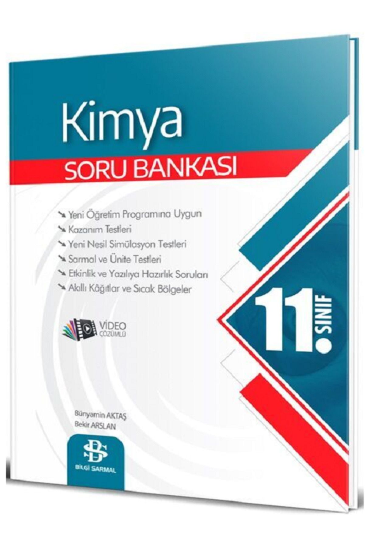 Evrensel İletişim Yayınları 11.Sınıf Bilgi Sarmal KİMYA Soru Bankası / Yeni Öğretim Programına Uygun / Video Çözümlü
