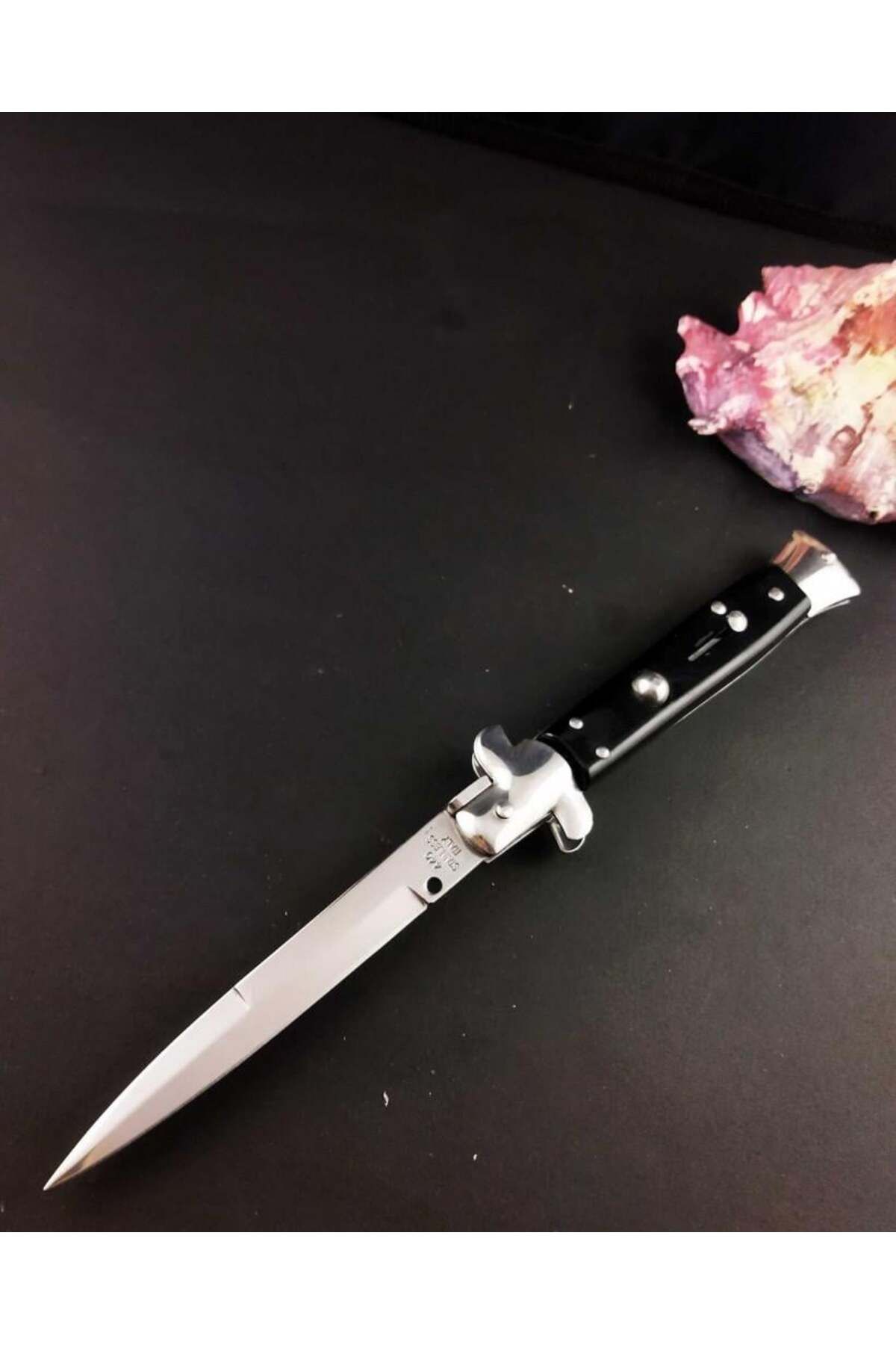 alsepeteavm Siyah 23 Cm İtalyan Stiletto