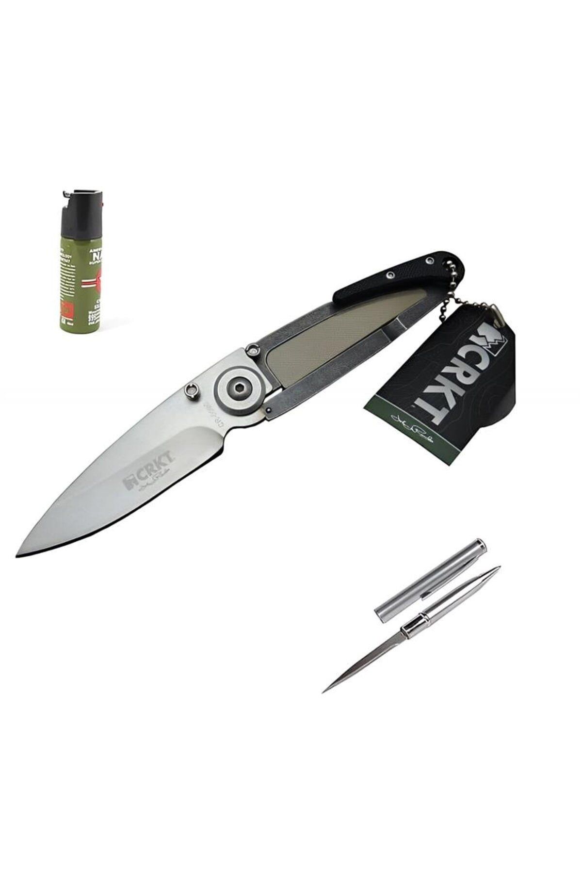 playzone Kişiye Özel CRKT 090BK ÇAKI CR-0090BK-18 CM