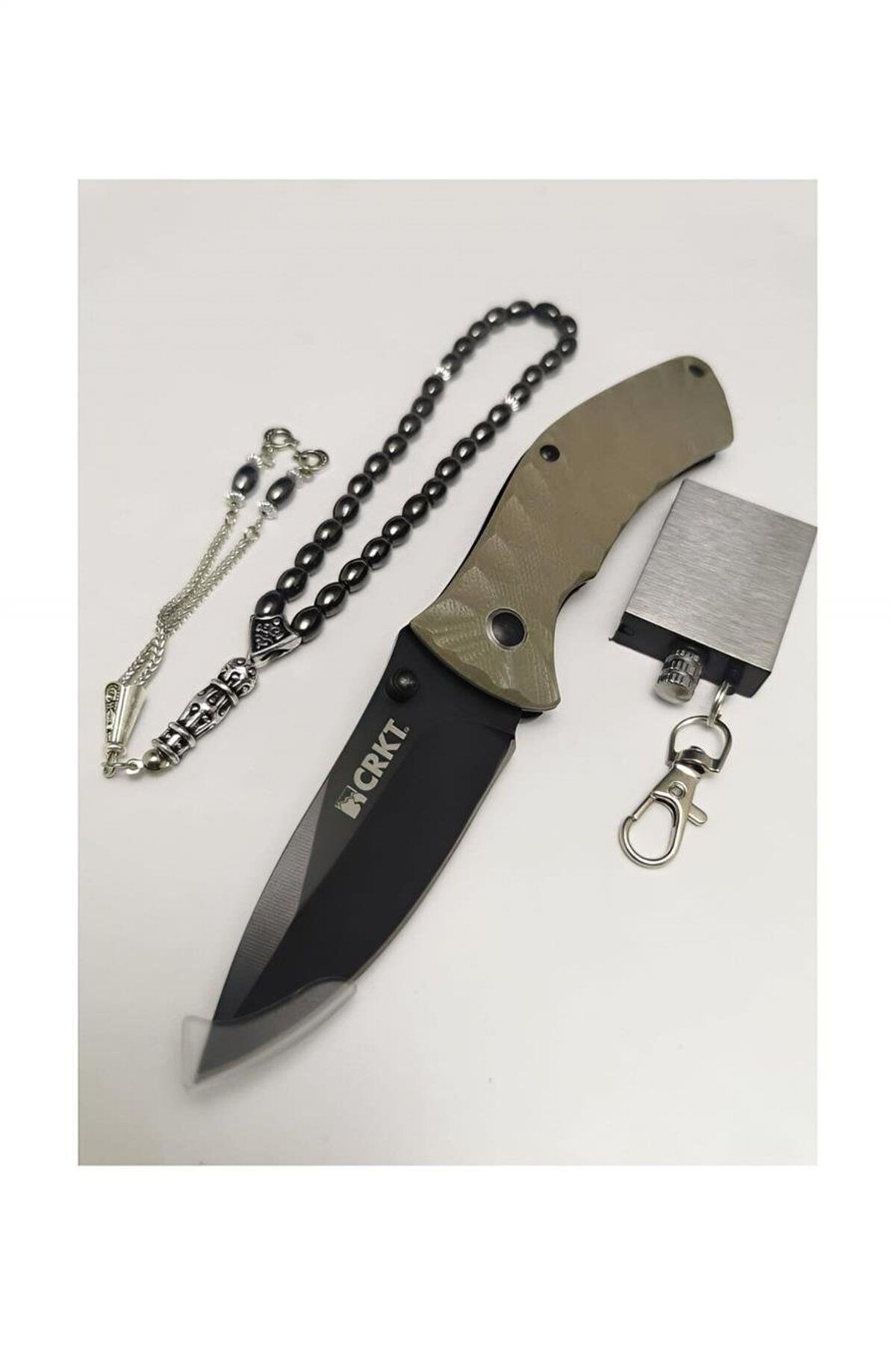 playzone CRKT 18cm Bıçak Kılıflı Kamp Çakı Kamp Bıçak