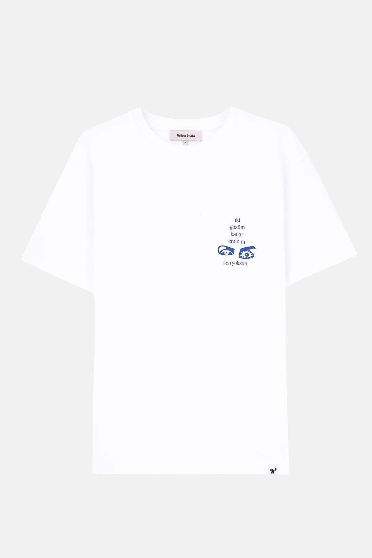 Reflect Studio mvö Cambaz Premium T-Shirt - Beyaz