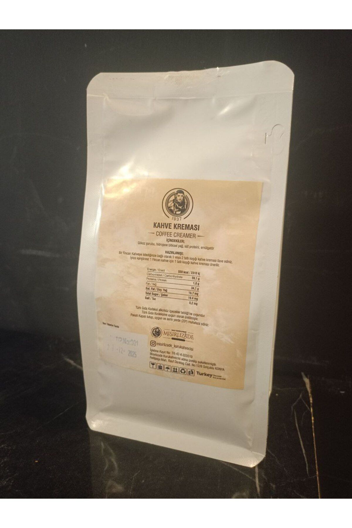 ACALDİ COFFEE kahve kreması