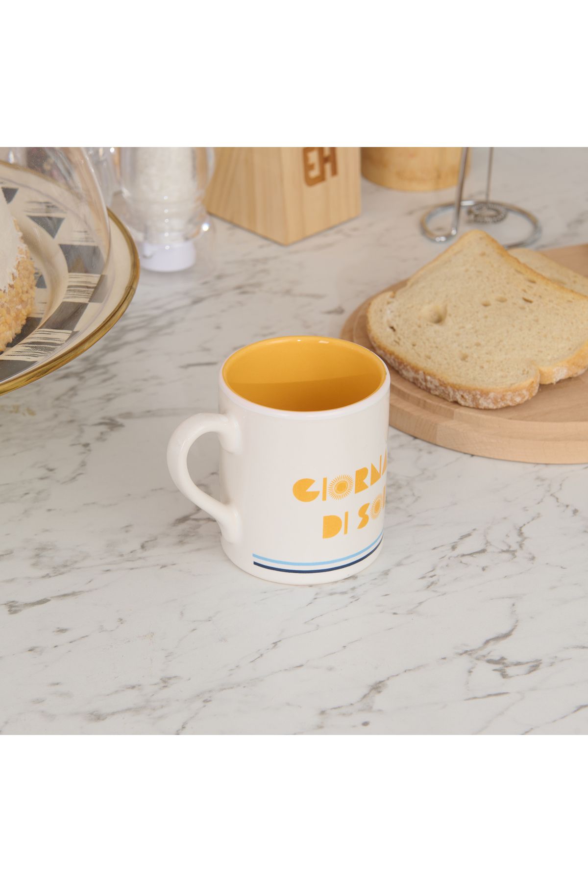 Evidea Kitchen Giorno Di Sole Kupa - Renkli - 210 ml