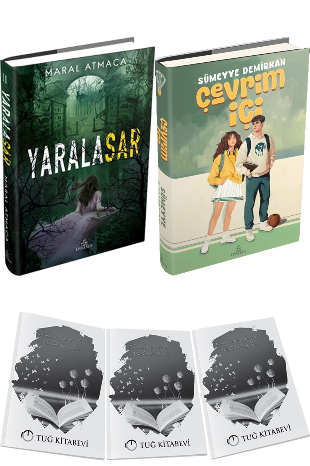 Ephesus Yayınları Yaralasar 2 Ciltli ve Çevrim İçi Ciltli + Hediyeli