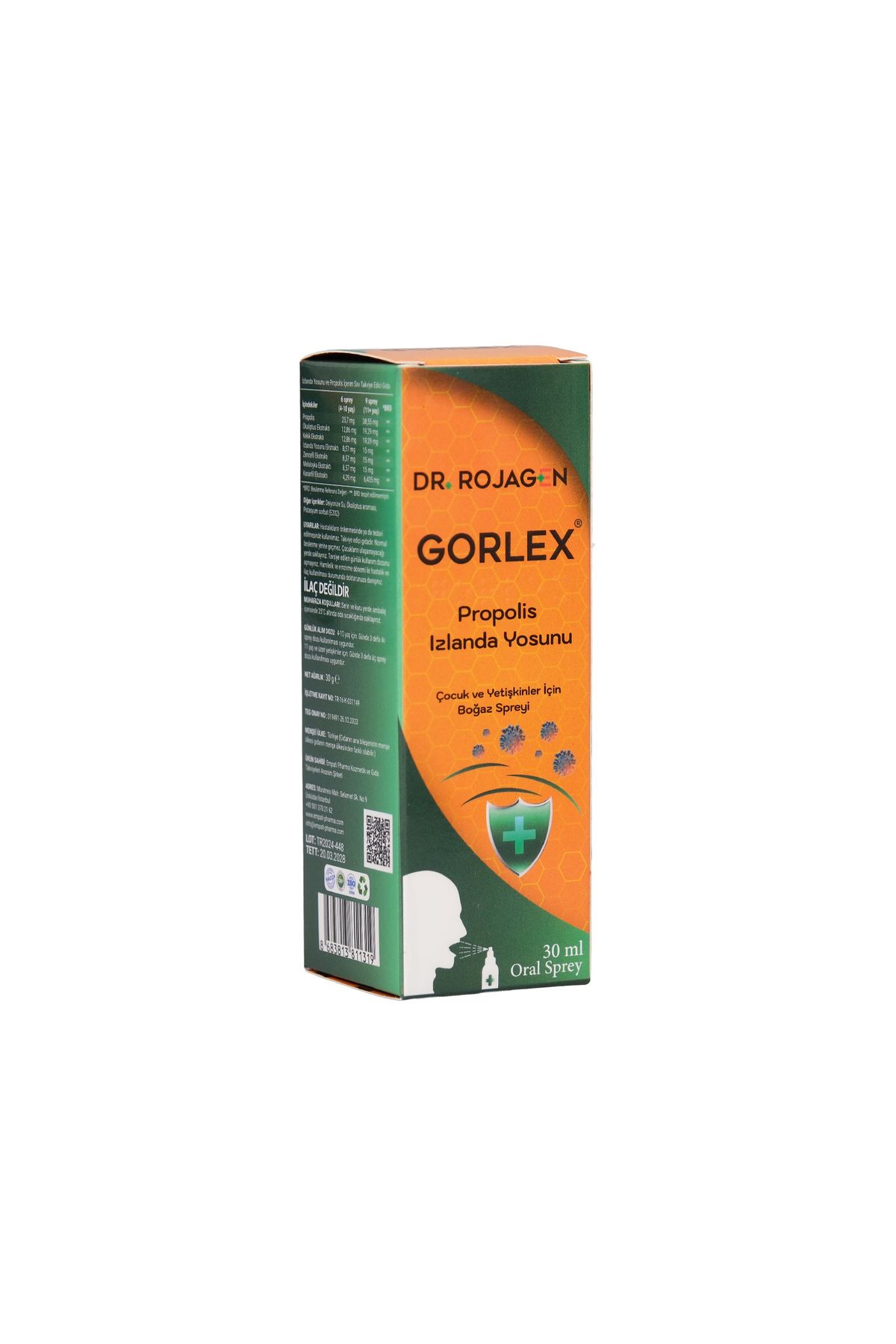 GOLDEN BRAND Gorlex 30 Ml Sprey