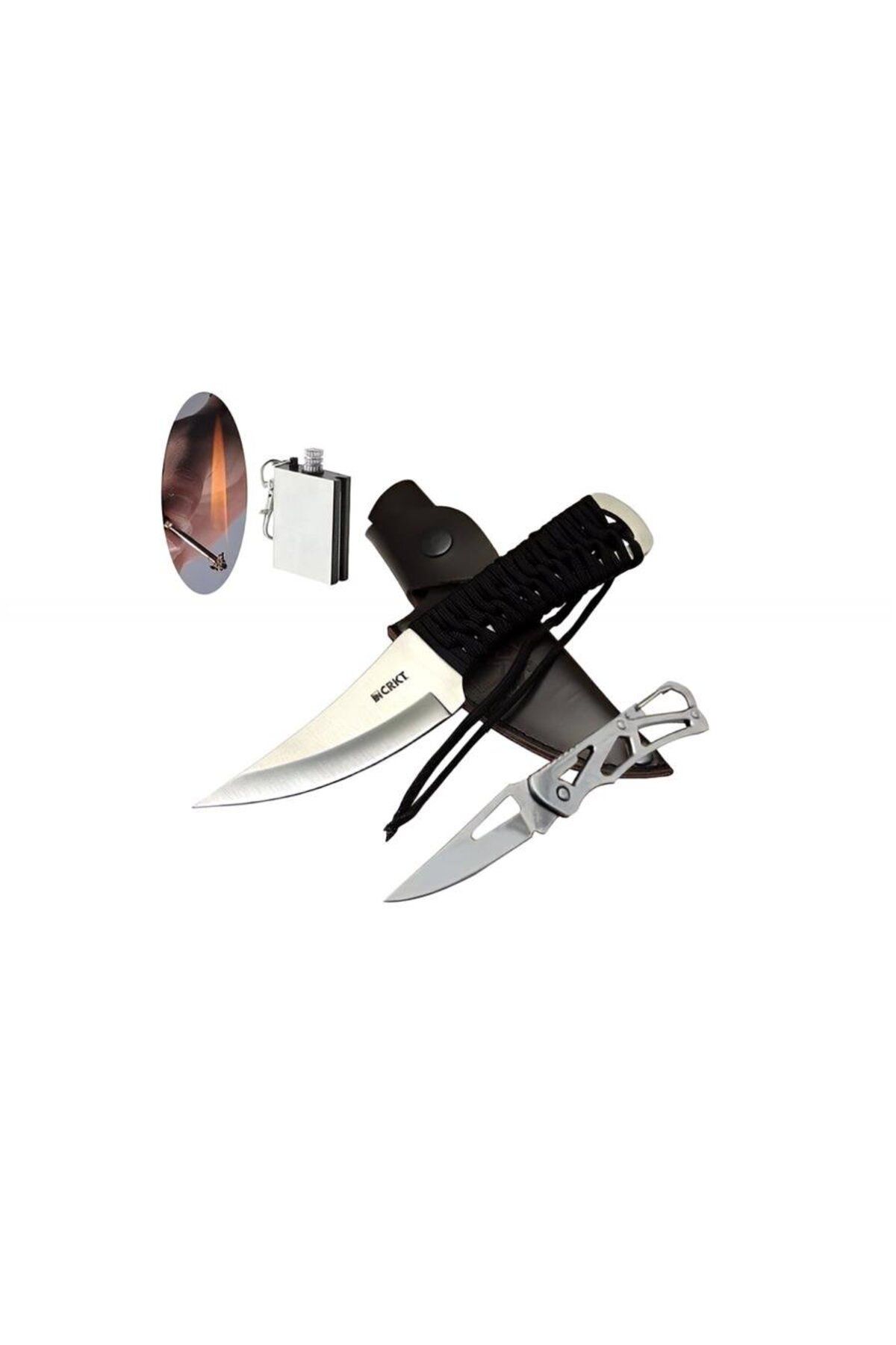 supertrend Süpertrend CRKT Serisi 2712 WY 22.5 CM Scrub Fixed Bıçak Çakı Se