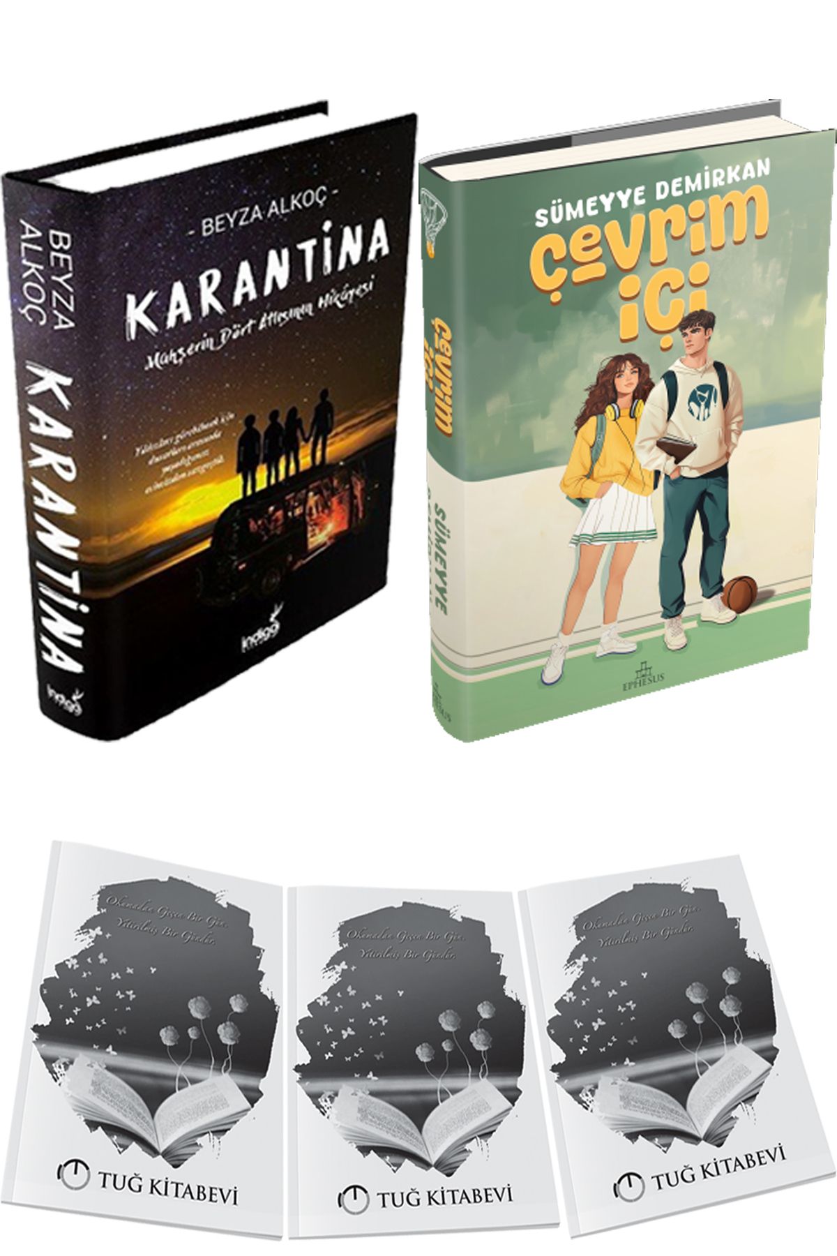 İndigo Kitap Karantina 1 Ciltli ve Çevrim İçi Ciltli + Hediyeli