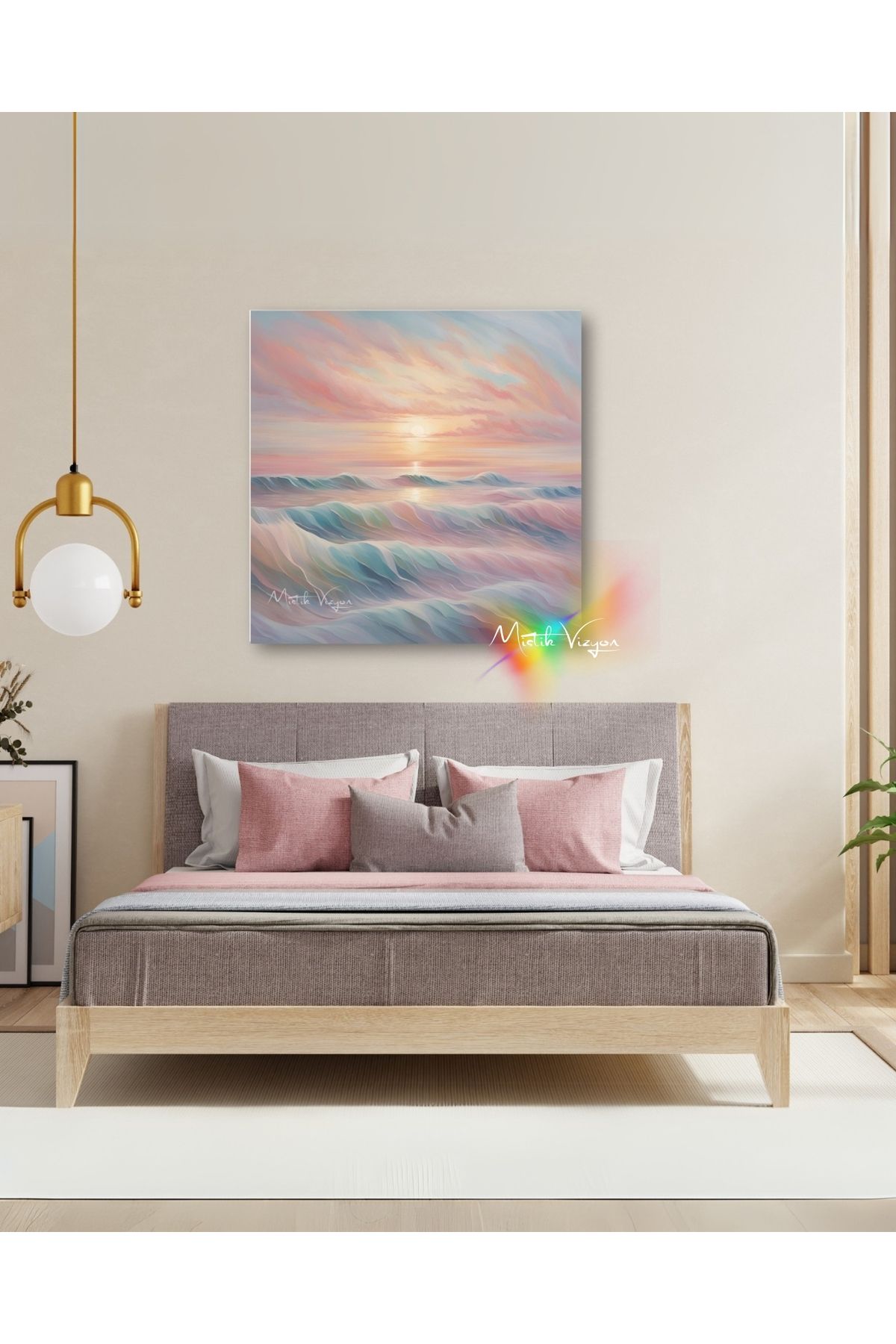 Mystic Art Gün Batımı Kanvas Tablo