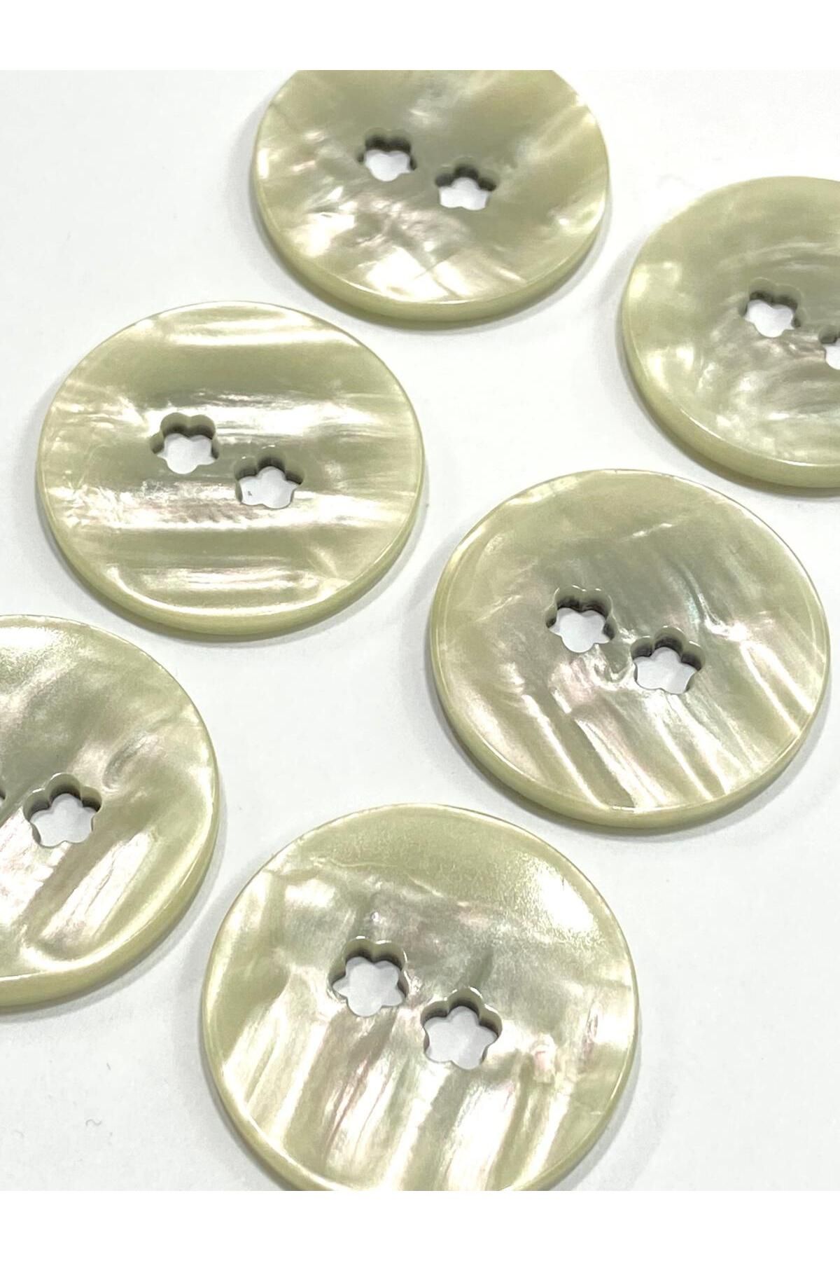 karantuhafiye-Pearlescent Button / Italian Pearlescent Button /2902/ 3.2 cm 3