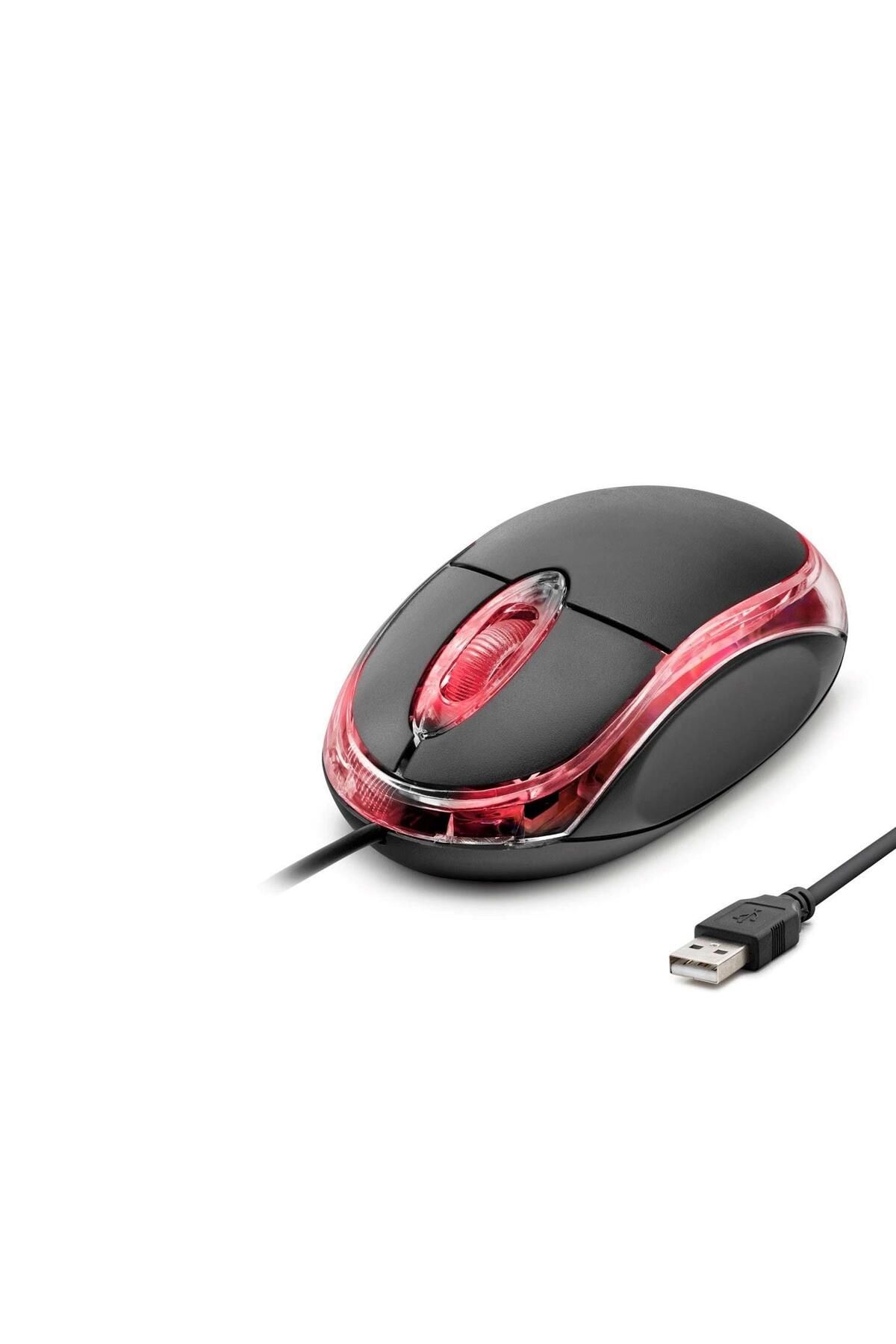 Skygo Kablolu Mouse 800 Dpı Led 110Cm Siyah ND3251