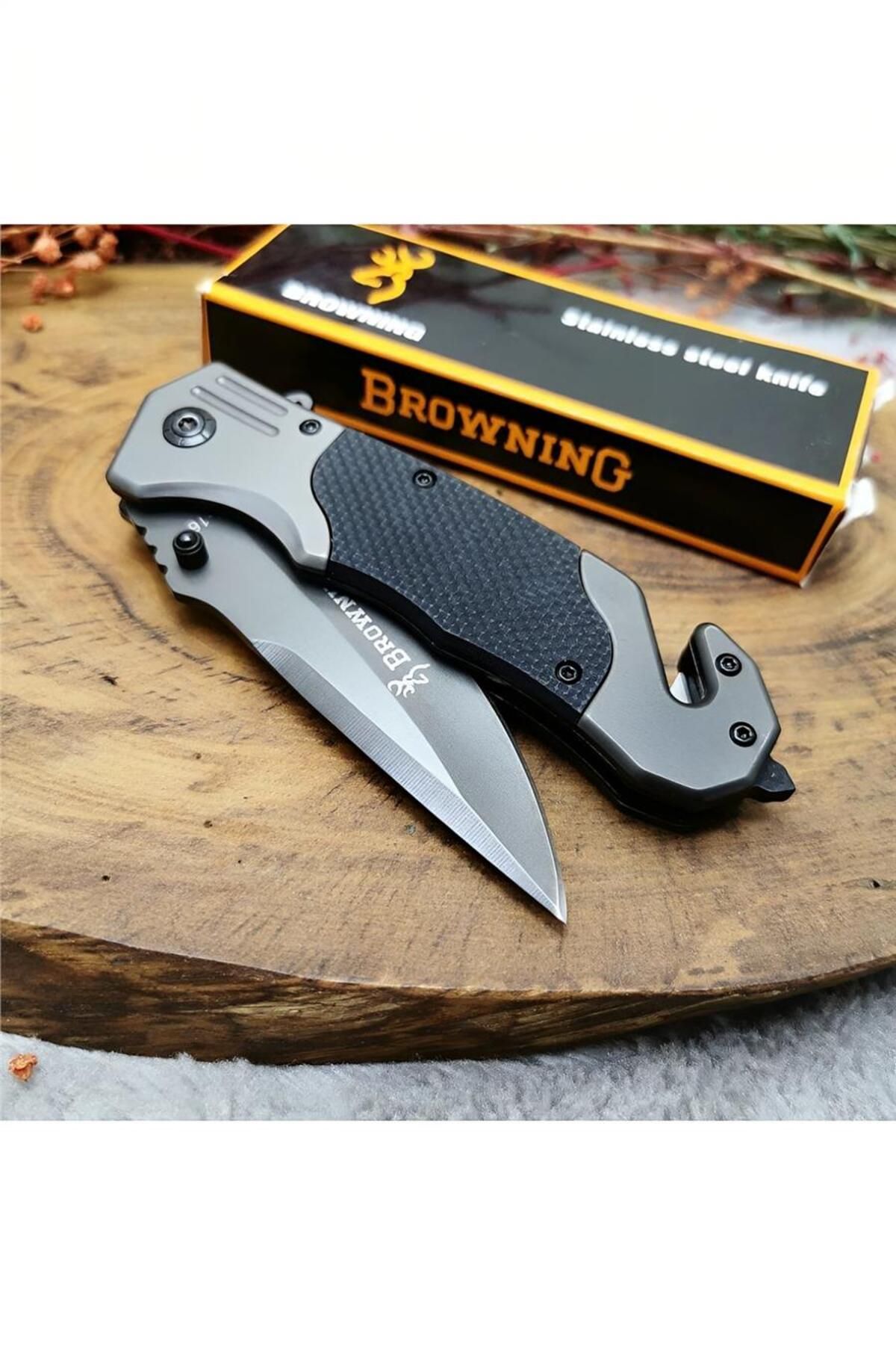 alsepeteavm 21 cm komple çelik browning Çakı