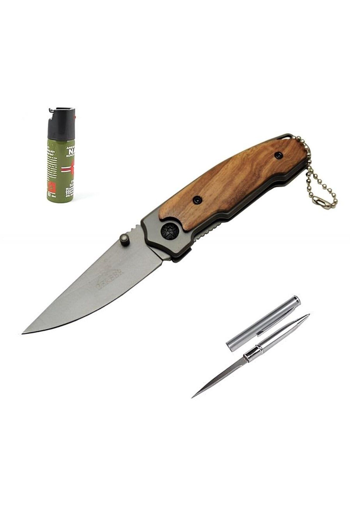 supertrend Süpertrend Kişiye Özel Gerber Ahşap Çakı K X18 15 CM
