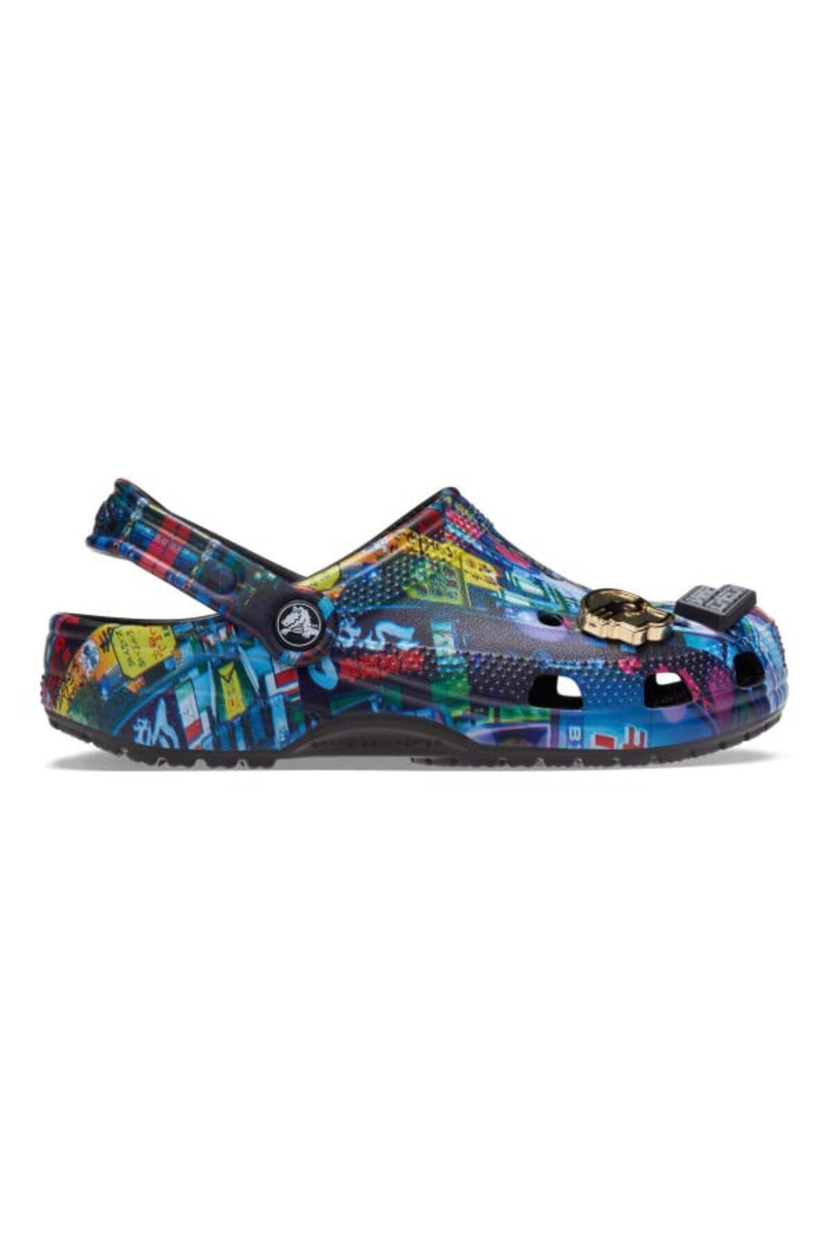 Crocs-Clogs Crocs Classic Cyber Nights Clog 38-39 EU - M6/W8 US Multicolor - Multi 1