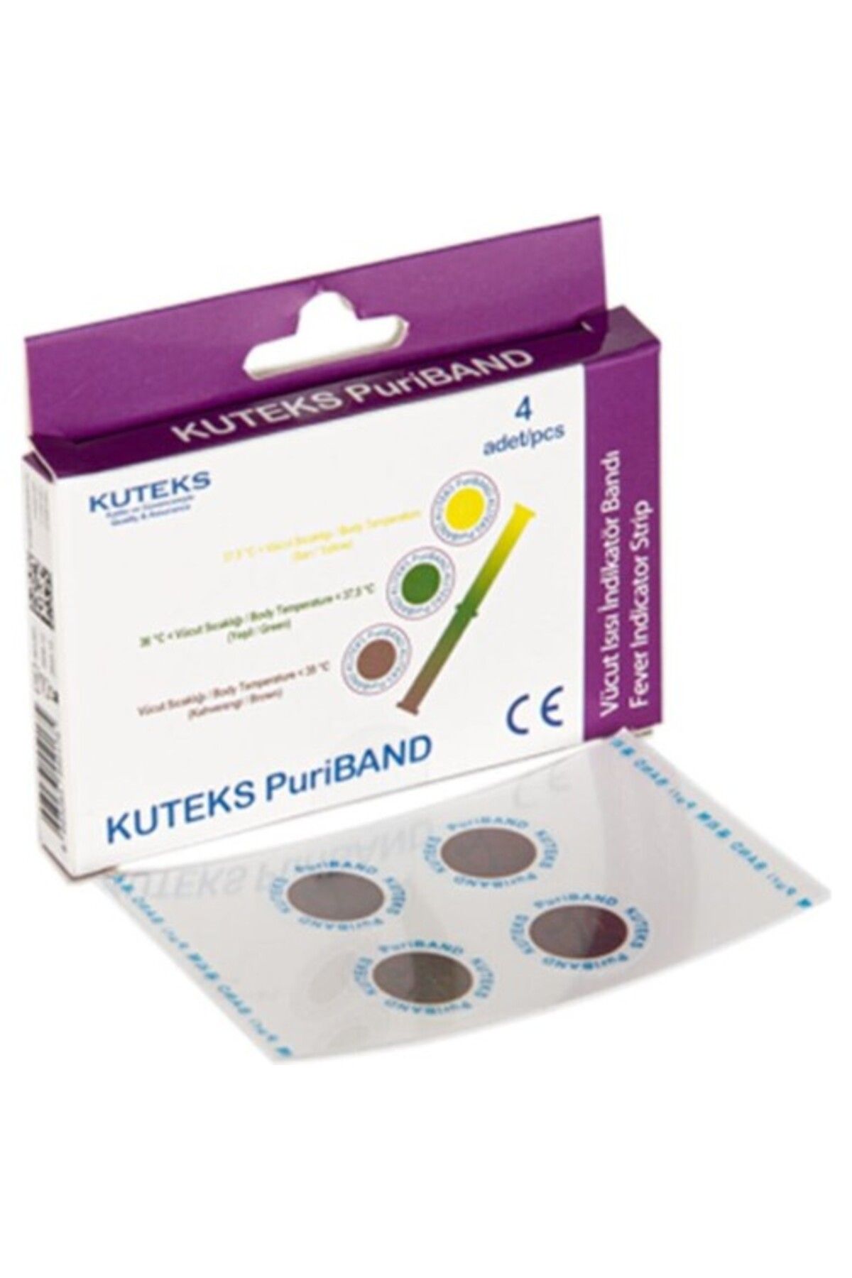 Kuteks Purıband Vucut Isısı Indıkator Bandı