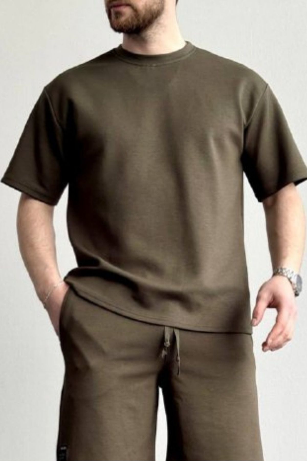 MANLYMODE Basıc Oversize Tişört