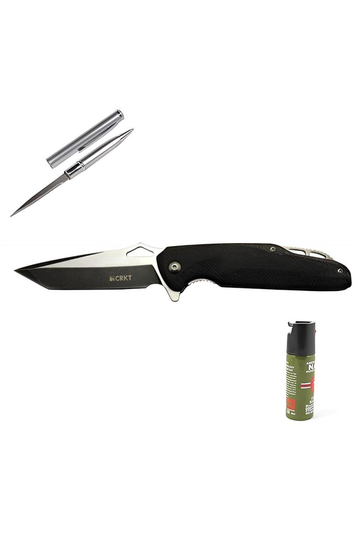 alsepeteavm Kişiye Özel Crkt Predator Çakı 706C BK 21 CM