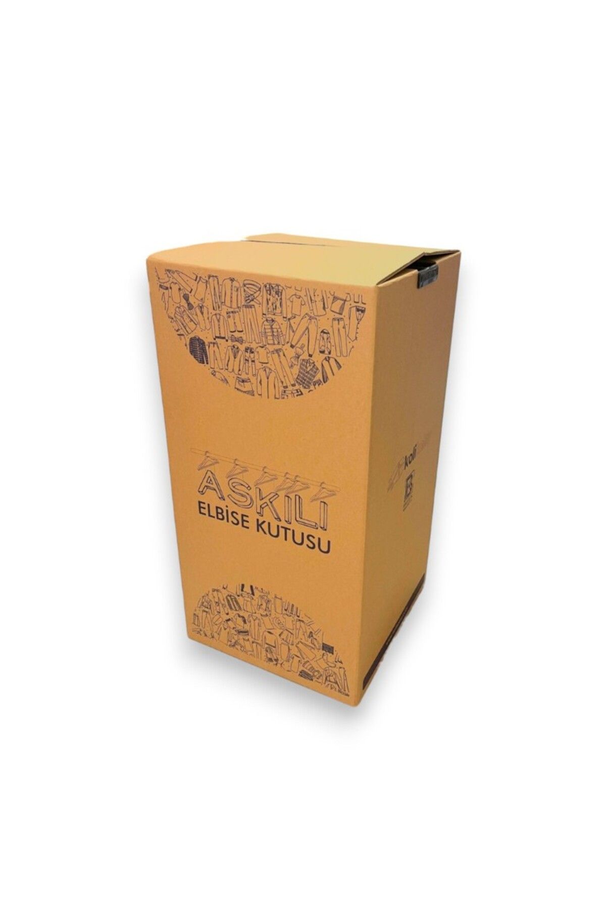 KOLİ KOLAY Demir Askılı Elbise Kutusu 53x53x105cm 1 Adet