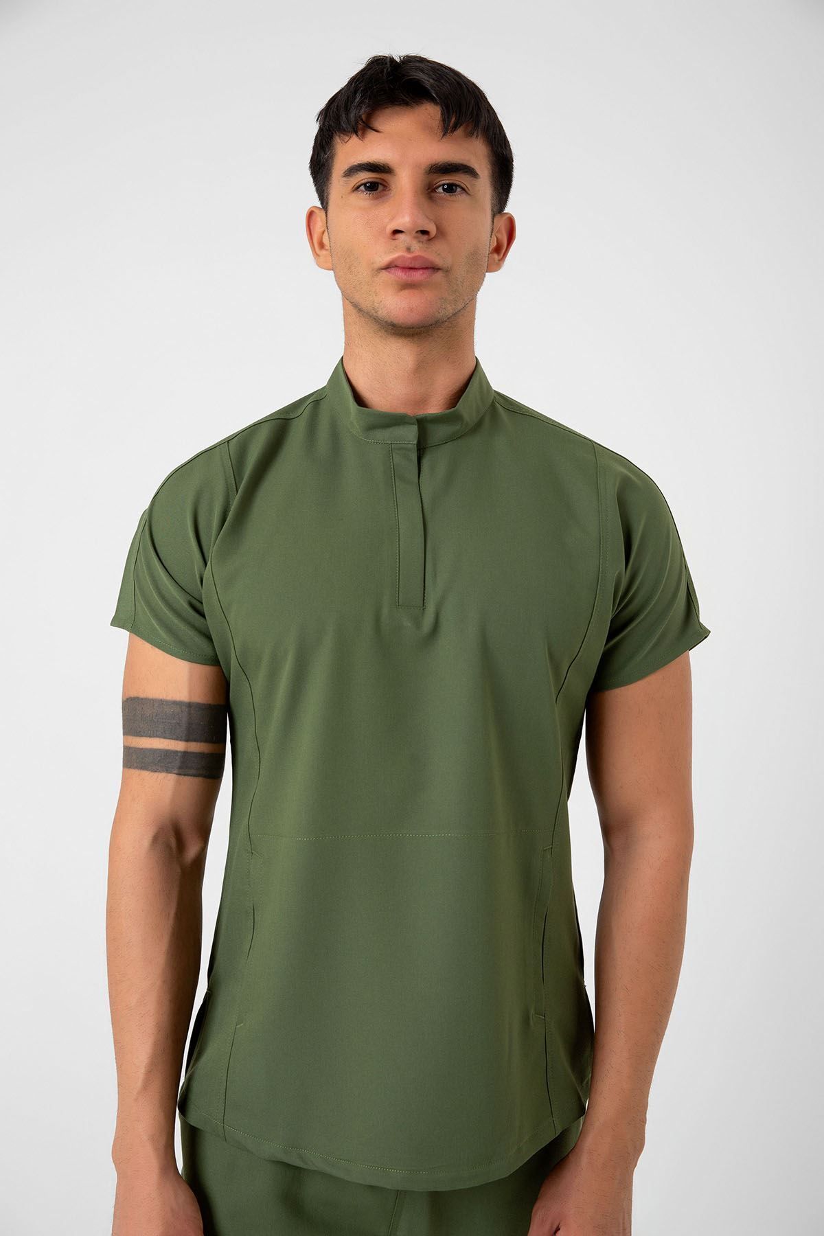Onur Forma Scrubs New Line Erkek Takım - Kına Yeşili