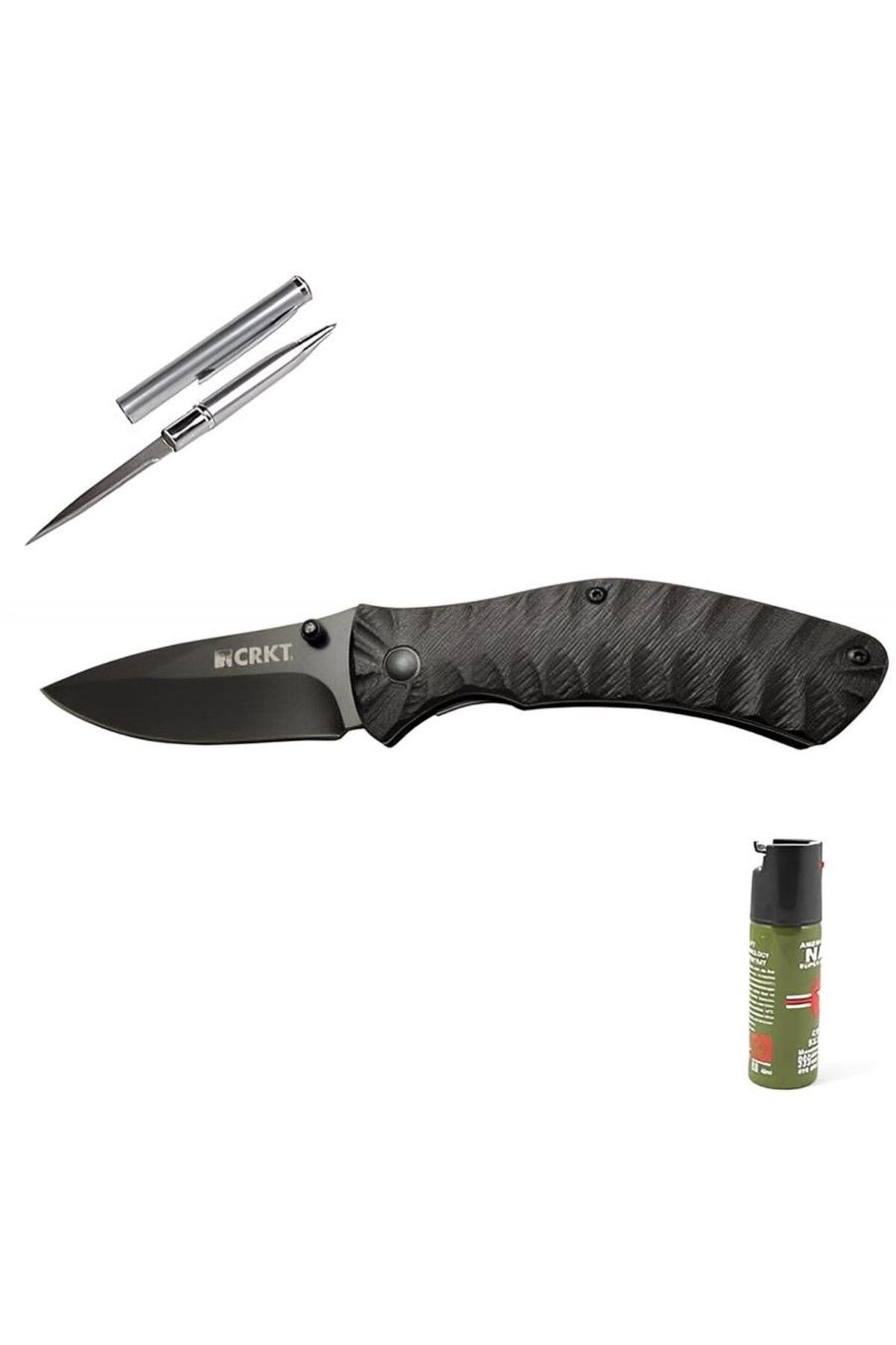 alsepeteavm Kişiye Özel Crkt İncendor Çakı 2078BK 17.5 CM