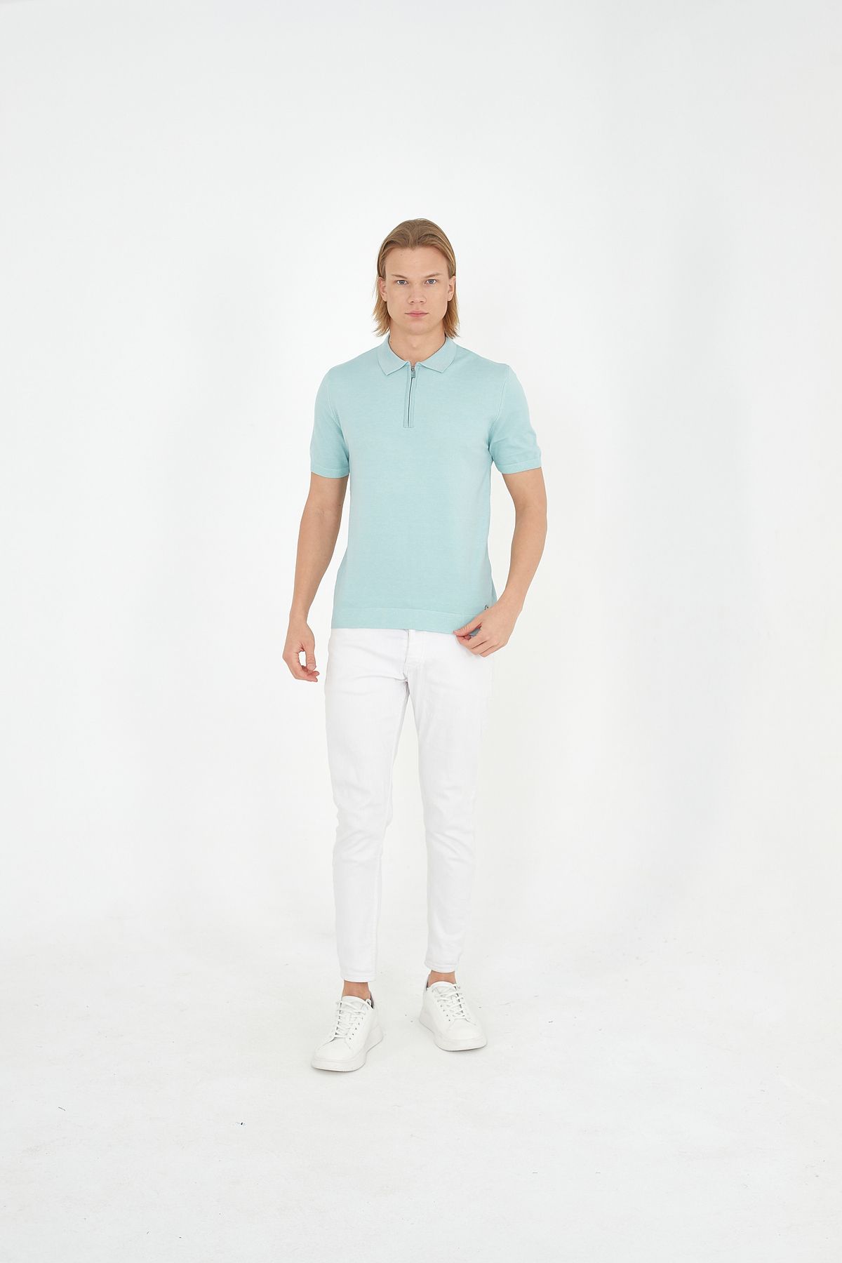 ARGOS - POLO YAKA BASIC KISAKOLLU TRİKO