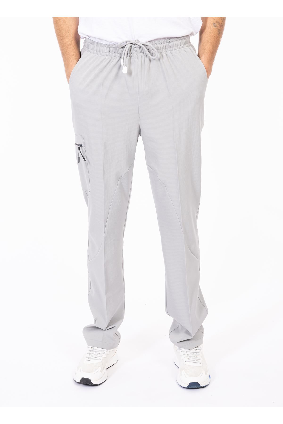 Onur Forma Scrubs Hood Comfort Erkek Takım - Bulut Gri