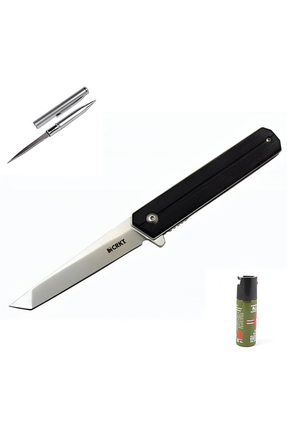 alsepeteavm Kişiye Özel Crkt Tasıan Tanto Çakı 15FF BK 20 CM