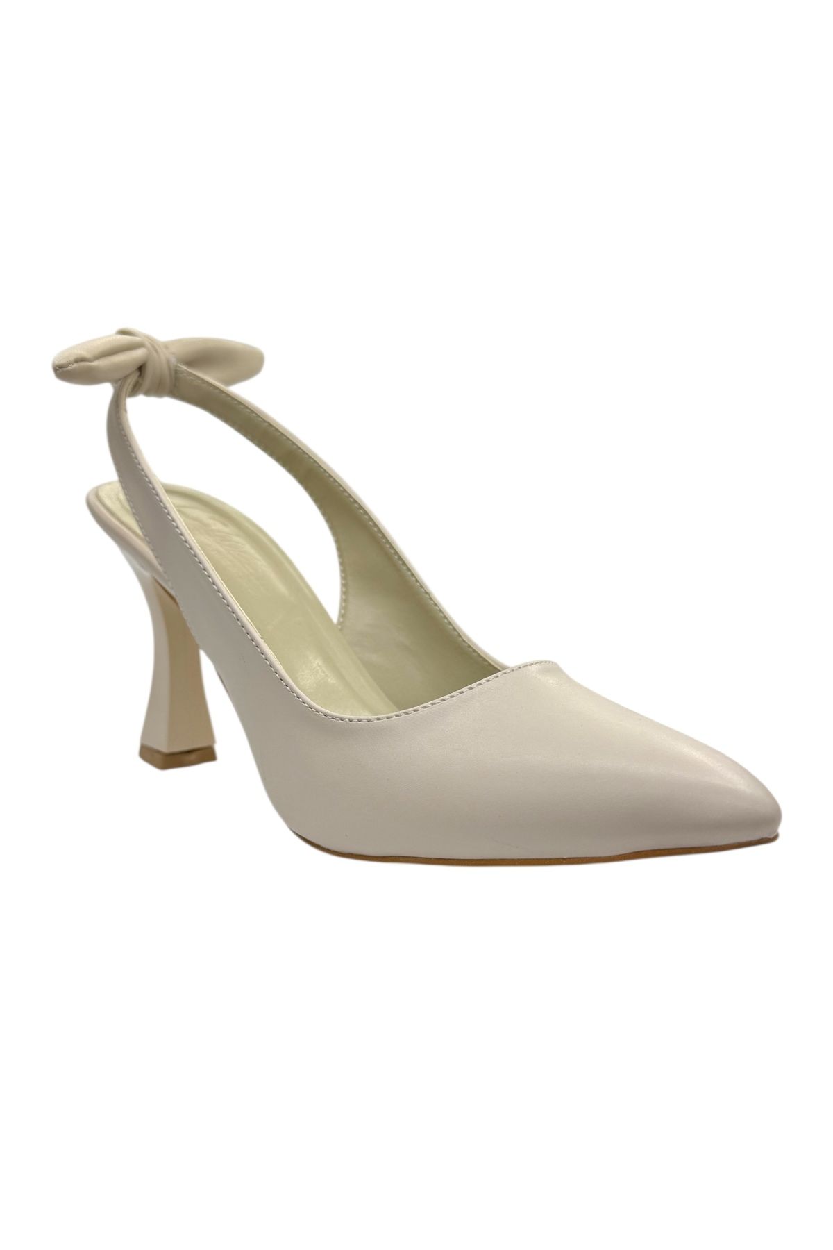 Shoes Fiyonk Detaylı Topuklu Ayakkabı