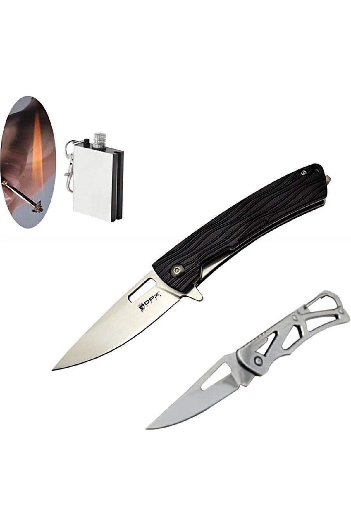 alsepeteavm Dpx Gear Serisi F004 Bk 18 cm Aculus Çakı Seti SLN610