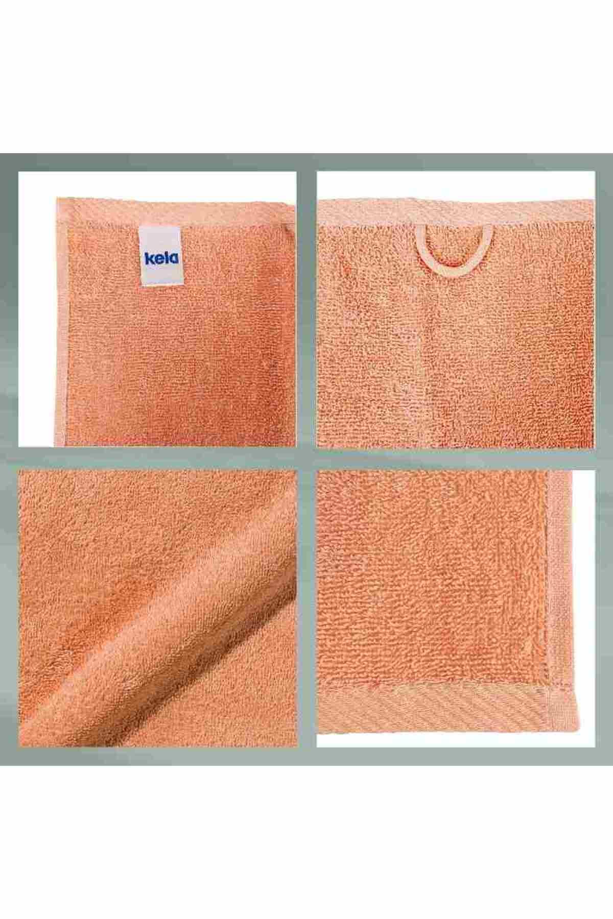 Kela-LADESSA bath towel 100% cotton pink 70x140 cm 5