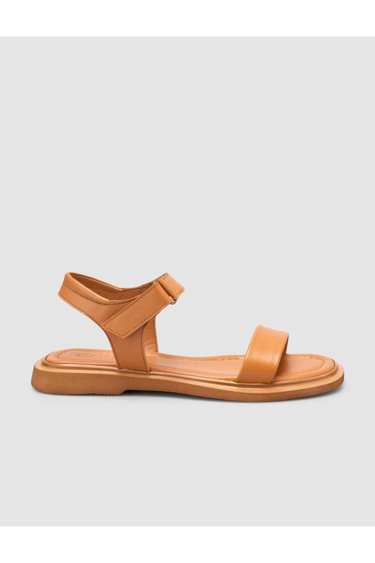Cabani %100 Hakiki Deri Taba Kadın Sandalet