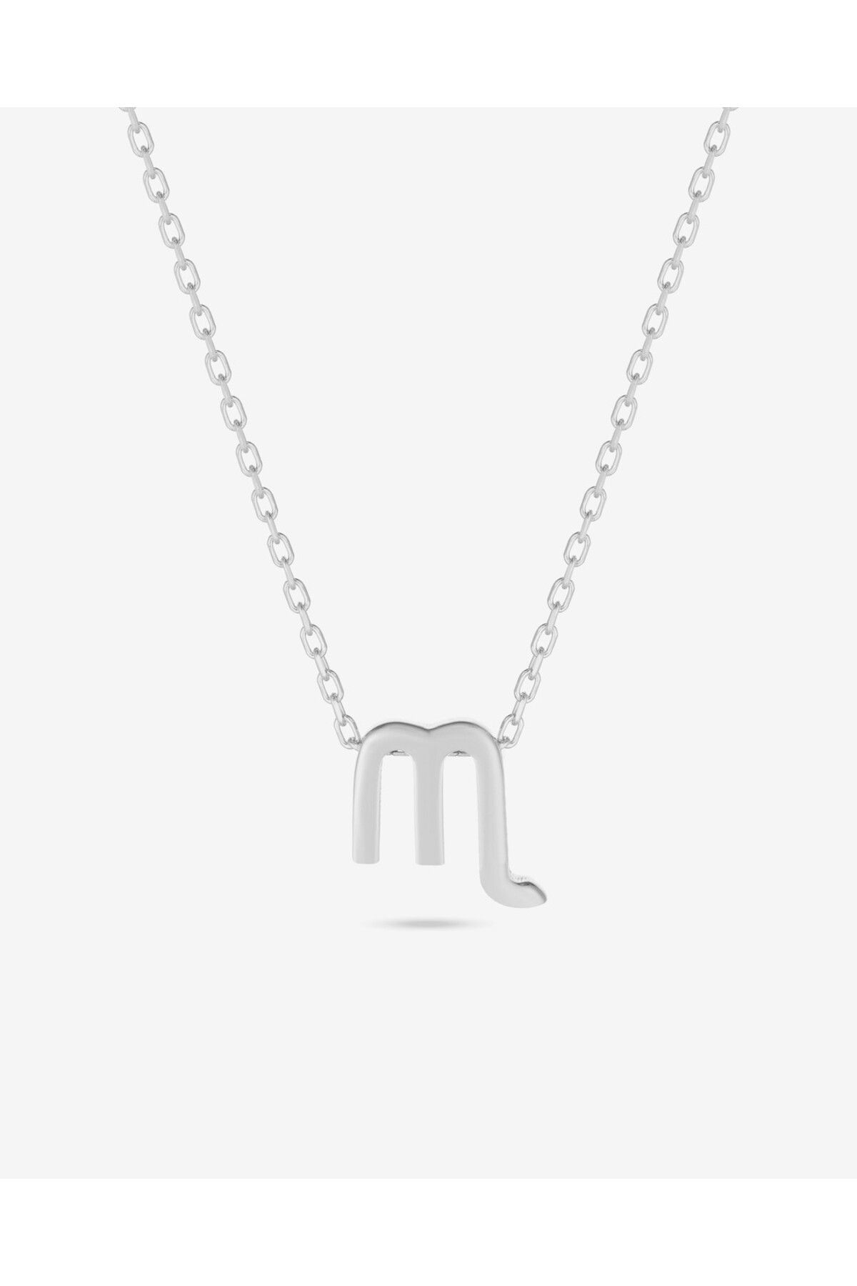 MEKS JEWELS Gümüş Akrep Burcu Kolyesi