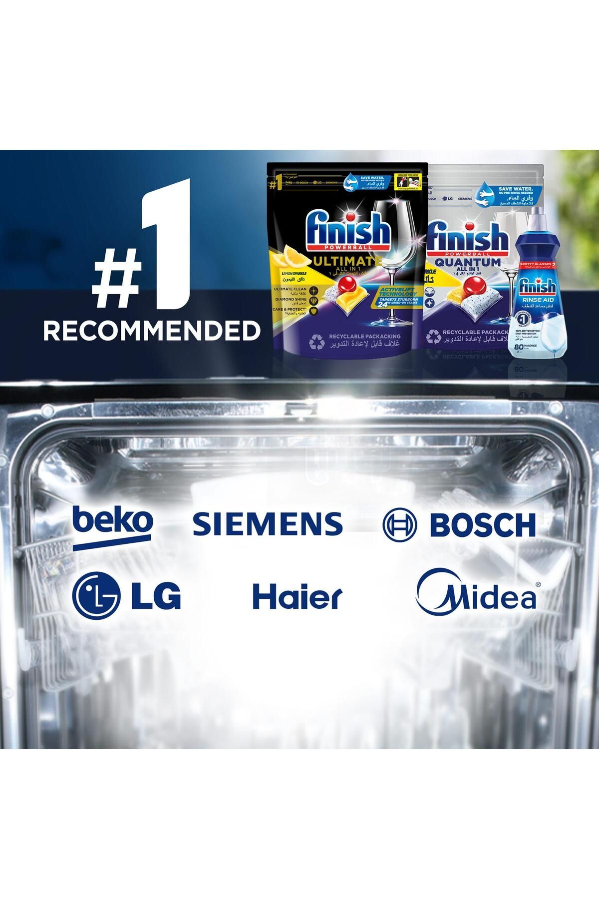Finish-Rinse Shinier & Drier Dishes 400 ml 5