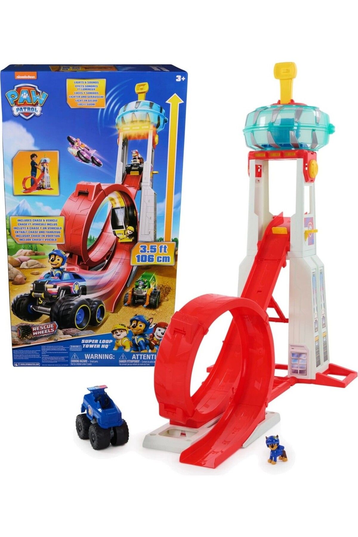 UZUNKAYA HOME Paw Patrol Rescue Wheels Temalı Oyun Seti ve Figürü