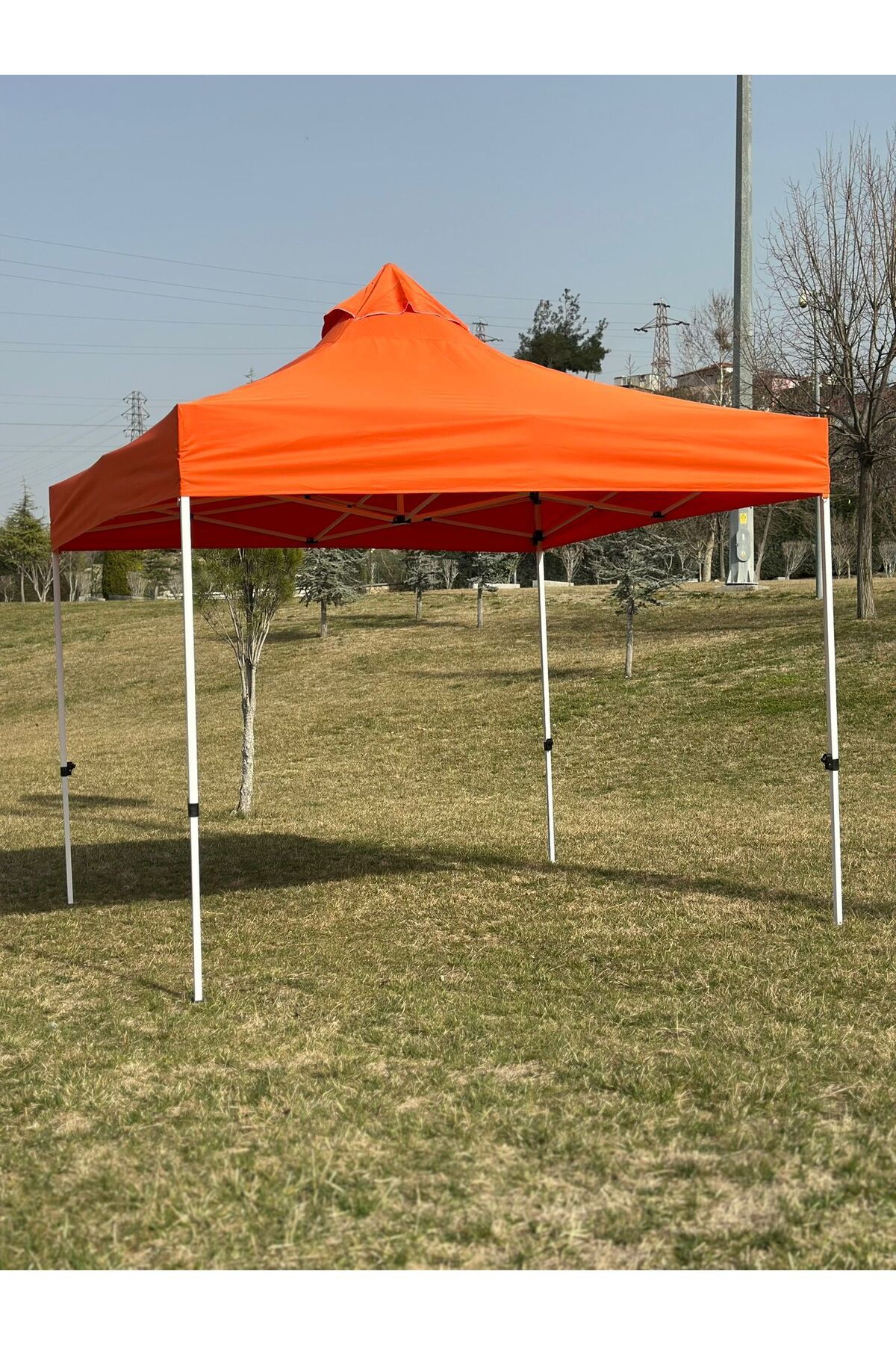 SEVİLBRANDA 3m x 3m GAZEBO ÇARDAK Turuncu