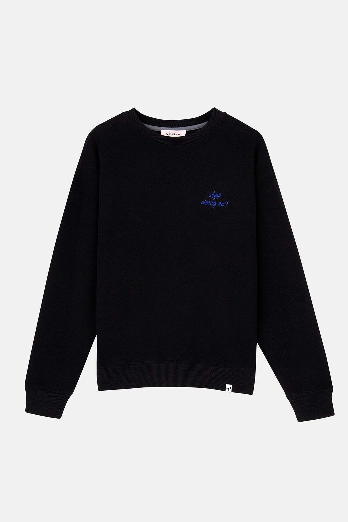 Reflect Studio mvö Ayıp Olmaz Mı? SuperSoft Sweatshirt - Siyah