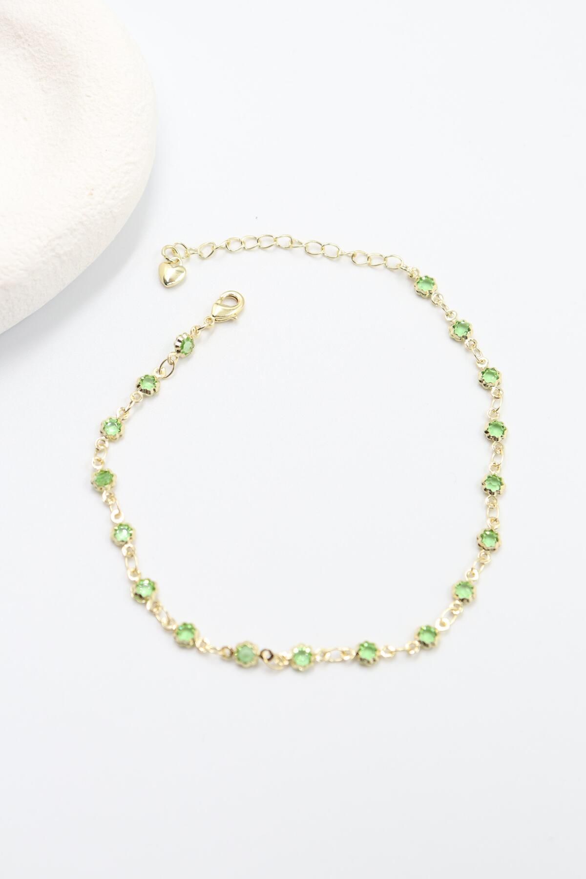 BY CANSU ACCESSORİES Inka Gold Halhal (14k)