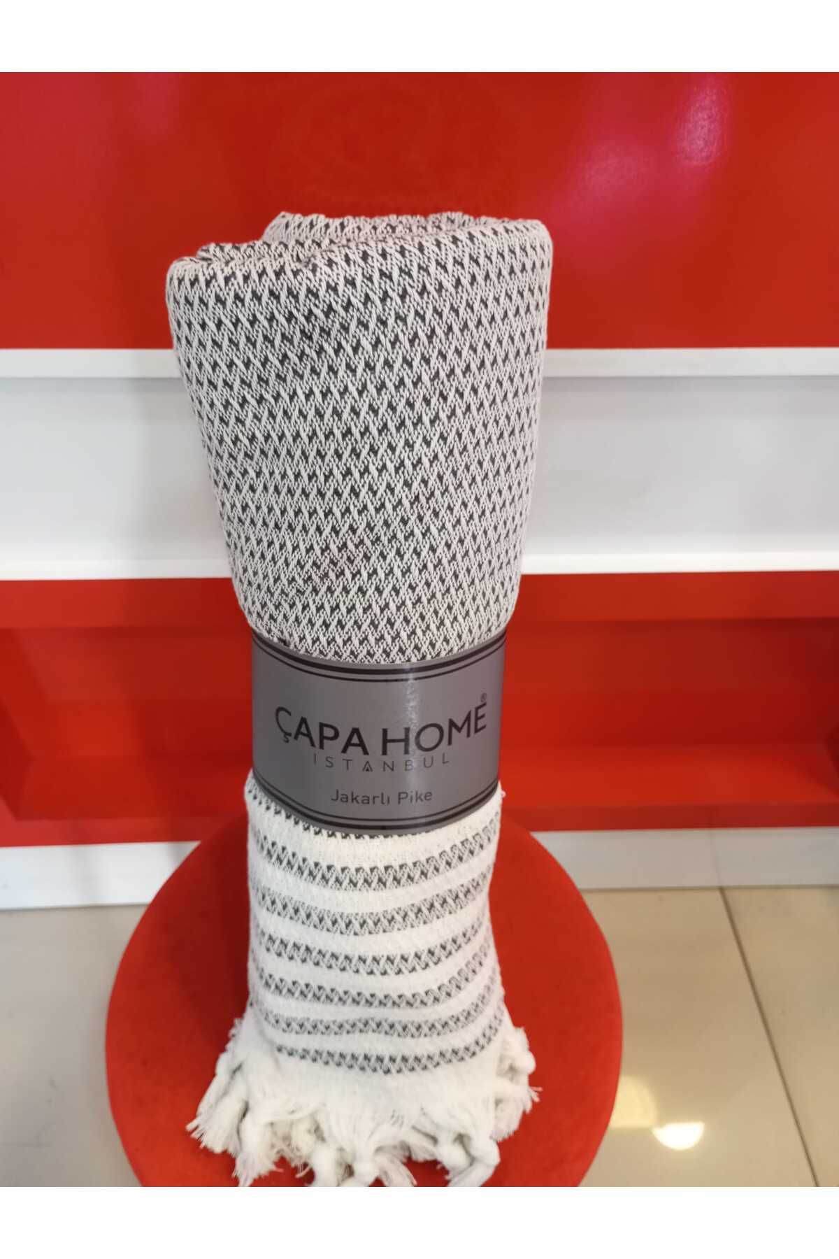 Çapa Home PREMİUM KALİTE KAYMAZ YAKMAZ PAMUKLU ÇOK AMAÇLI OTANTİK BOHEM HEM KOLTUK ÖRTÜSÜ HEM PİKE 180X240
