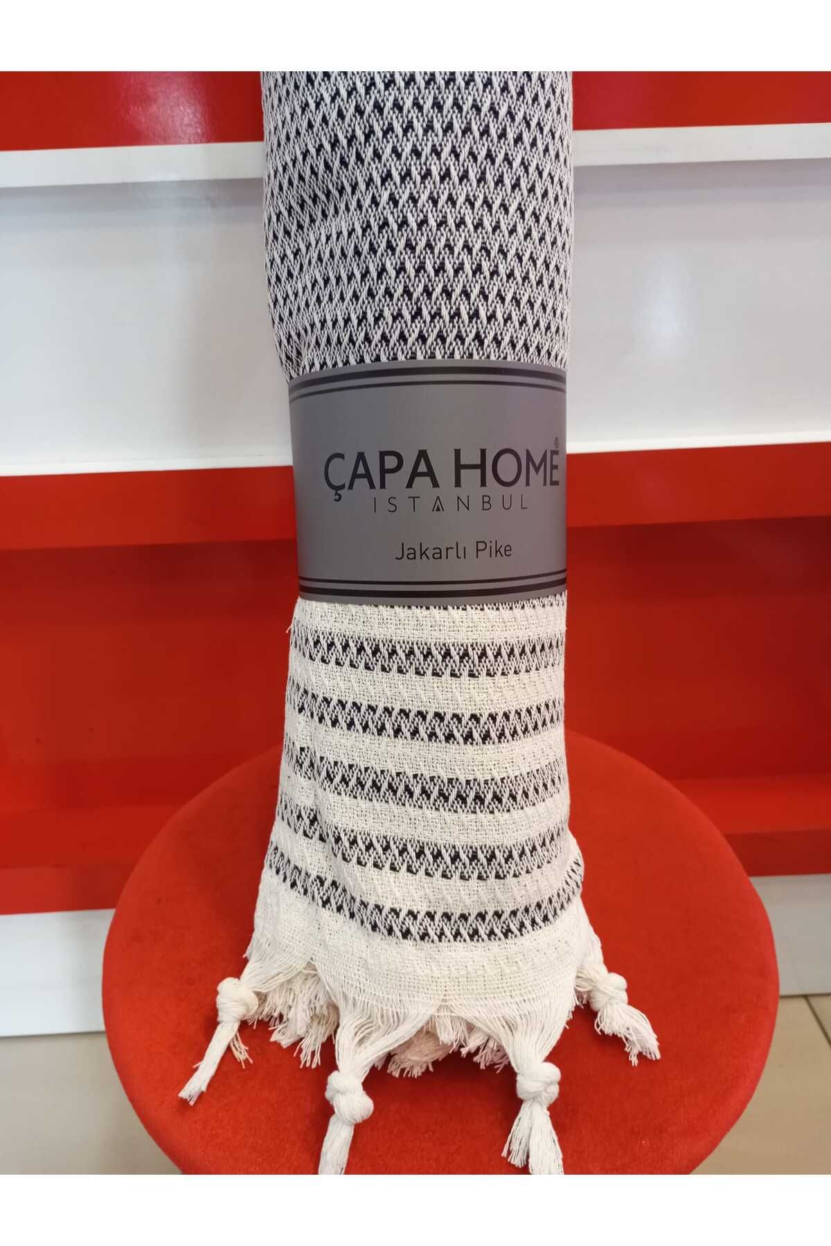 Çapa Home PREMİUM KALİTE KAYMAZ YAKMAZ PAMUKLU ÇOK AMAÇLI OTANTİK BOHEM HEM KOLTUK ÖRTÜSÜ HEM PİKE 180X240